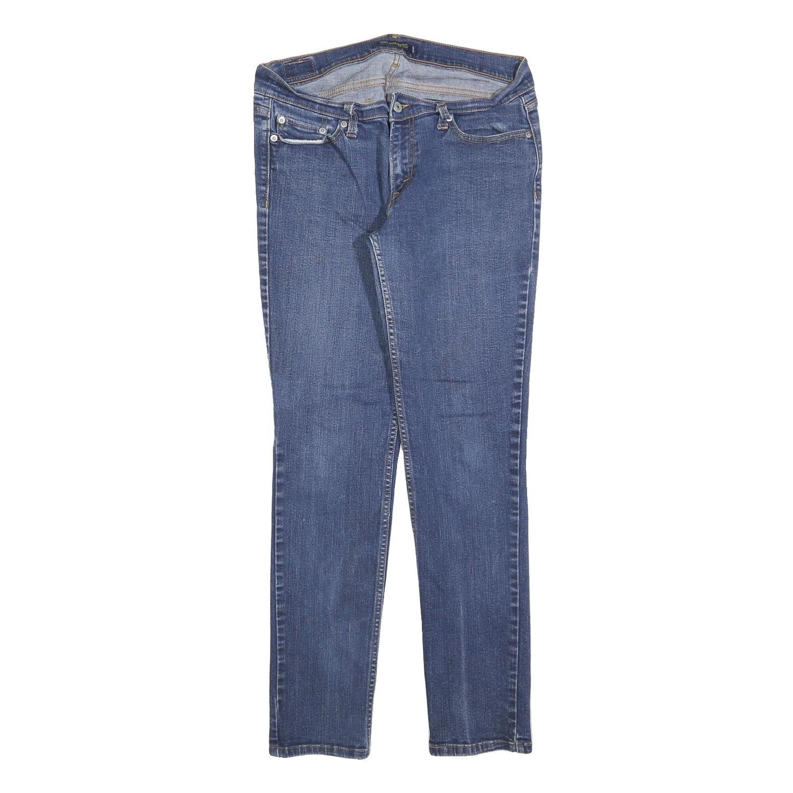 LEVI'S 524 Womens Jeans Blue Slim Skinny Denim W31 L29 Stretch Zip Closure Refurbished - N/A refurbished available on Cerqular