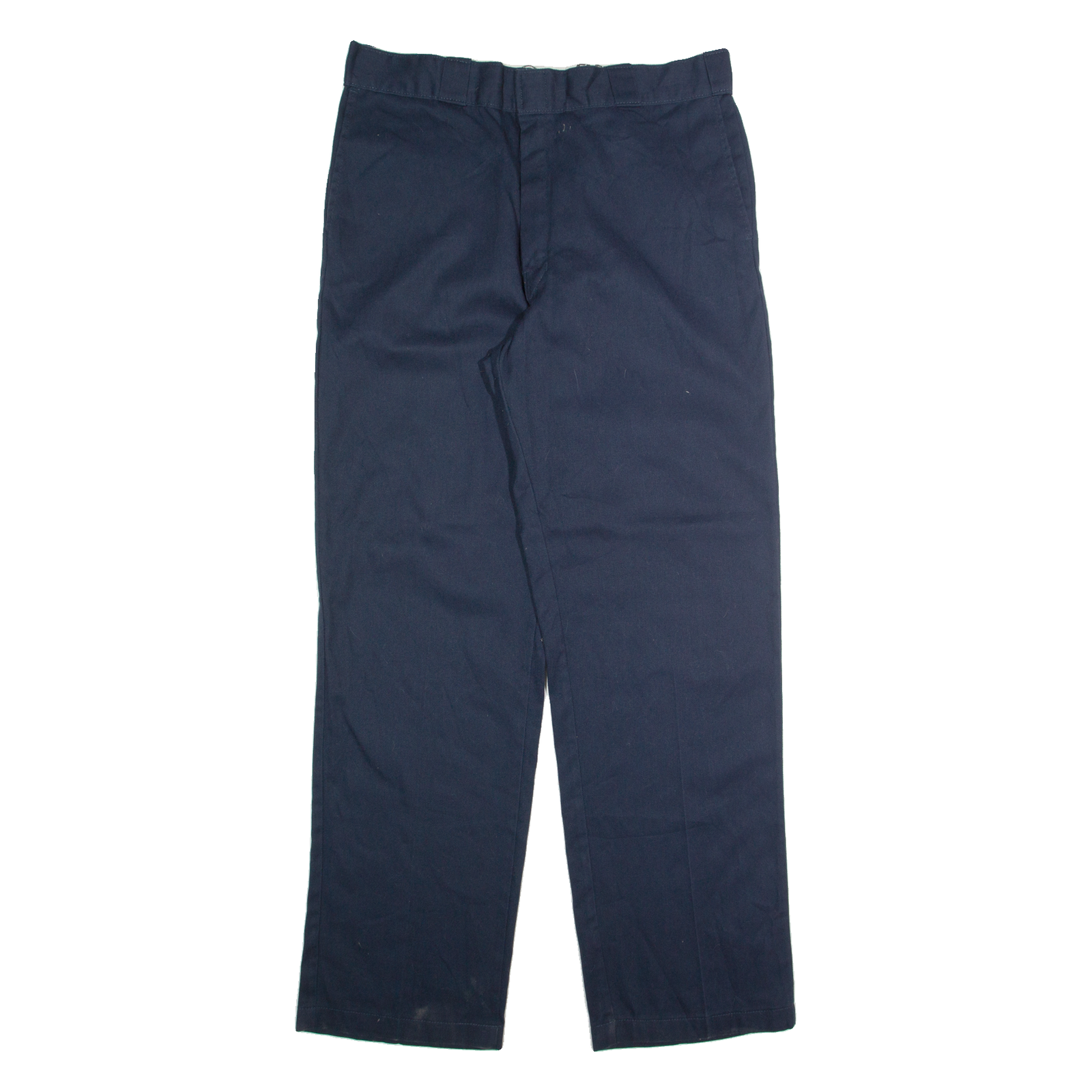 DICKIES Chino Mens Trousers Blue Regular Straight W36 L33 Refurbished - N/A refurbished available on Cerqular