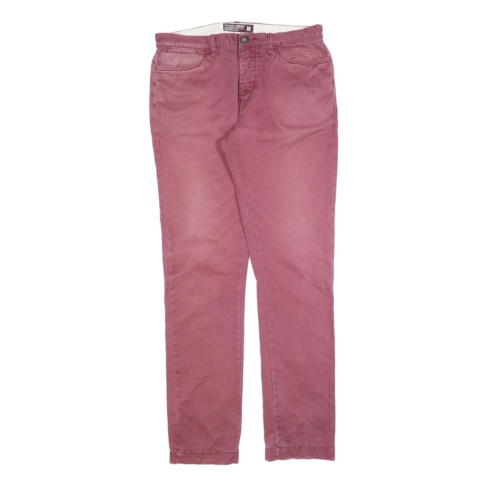 Buy SUPERDRY Mens Slim Skinny Cotton Blend Burgundy Trousers W32 L32 Stylish Refurbished - $41.59 SUPERDRY Mens Slim Skinny Cotton Blend Burgundy Trousers W32 L32 Stylish Refurbished - N/A refurbished available on Cerqular