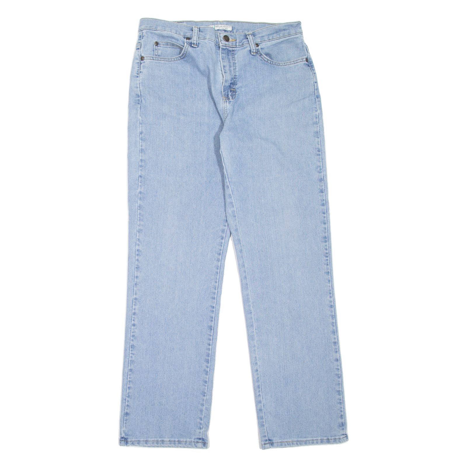 LEE Womens Jeans Blue Relaxed Straight W30 L30 Refurbished - N/A refurbished available on Cerqular