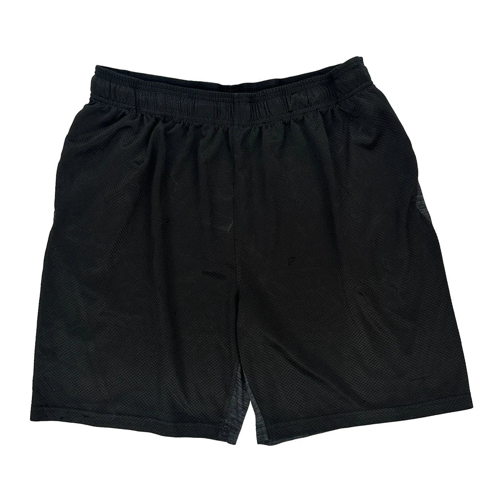 Reebok Sport Shorts - XL Black Polyester Refurbished - Thrifted (note: this is a term often used to describe second- refurbished available on Cerqular