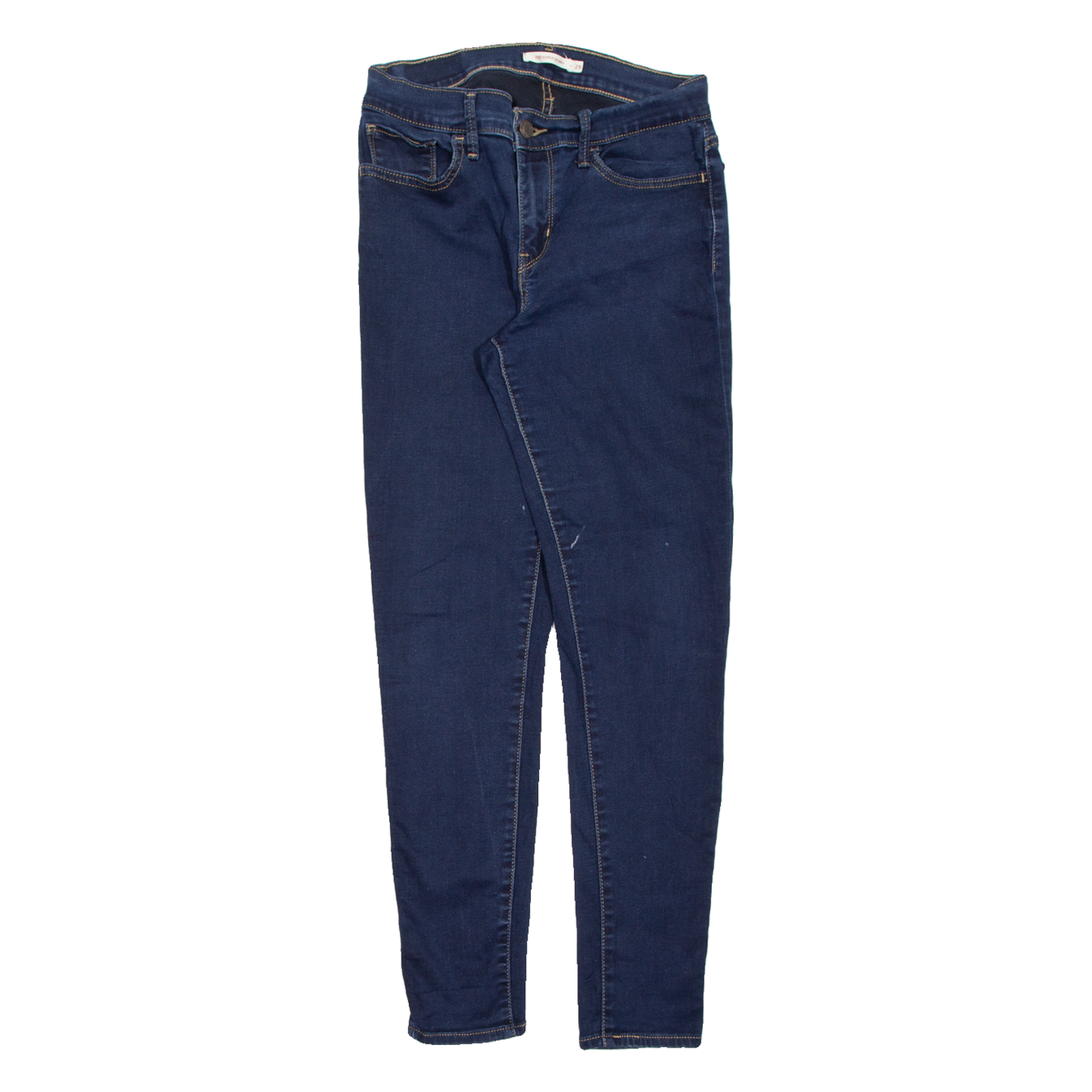 LEVI'S 710 Womens Jeans Blue Slim Skinny W29 L30 Refurbished - N/A refurbished available on Cerqular