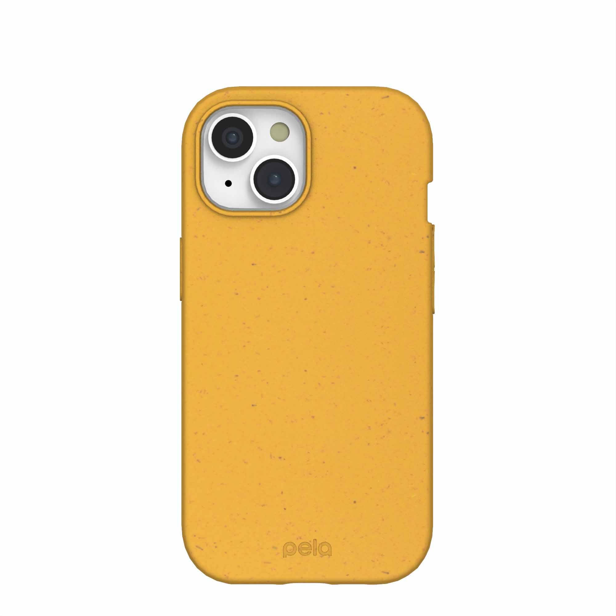 Honey iPhone 15 Case Refurbished - Pela Case refurbished available on Cerqular