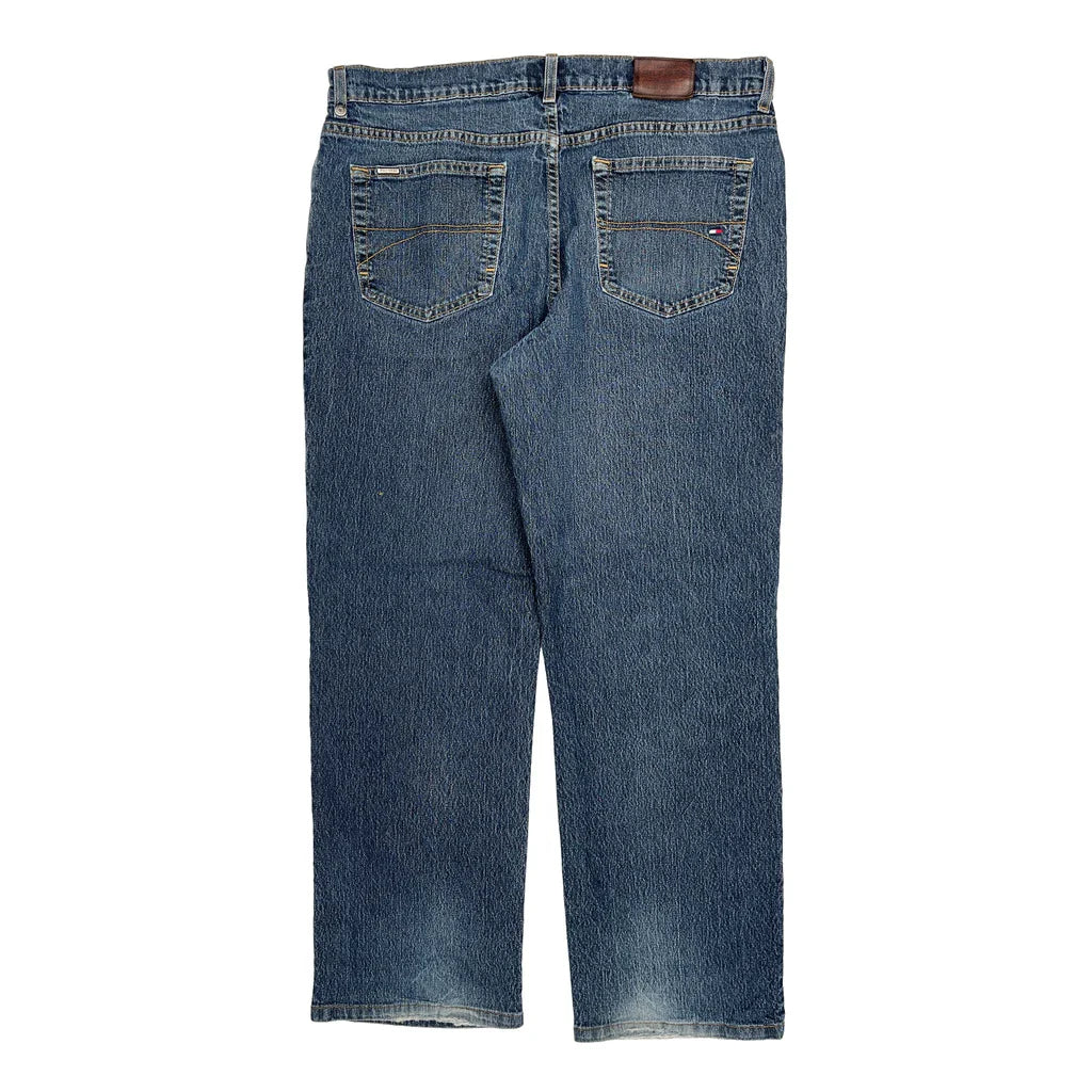 Buy Tommy Hilfiger Denim Jeans - 36W 30L Blue Denim Refurbished - $53.59 Tommy Hilfiger Denim Jeans - 36W 30L Blue Denim Refurbished - Thrifted (note: this is a term often used to describe second- refurbished available on Cerqular