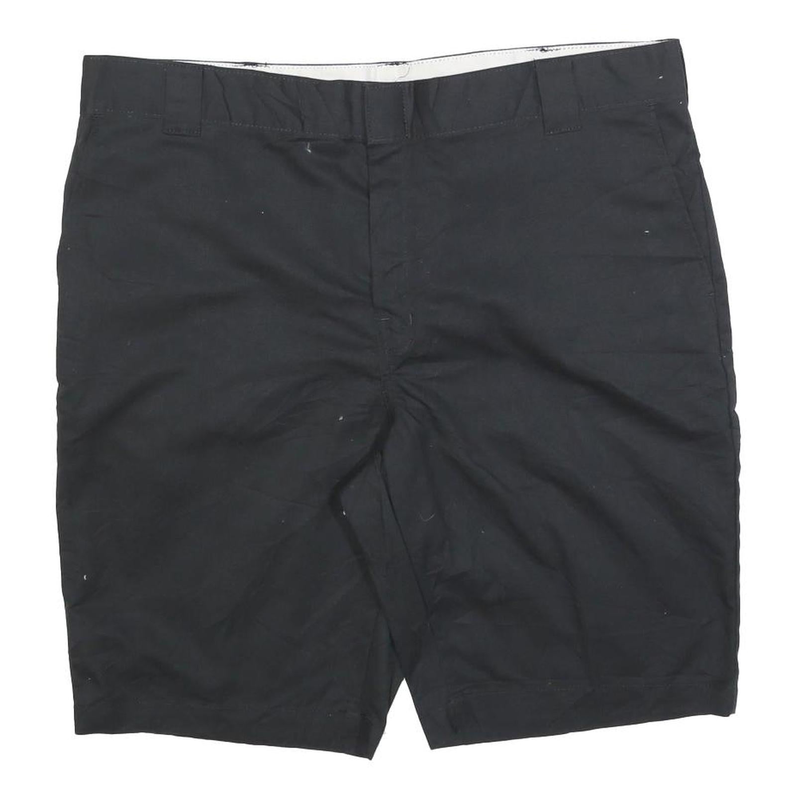 DICKIES Mens Black Casual Shorts XL W40 Cotton Blend Workwear Comfort Fit Refurbished - N/A refurbished available on Cerqular