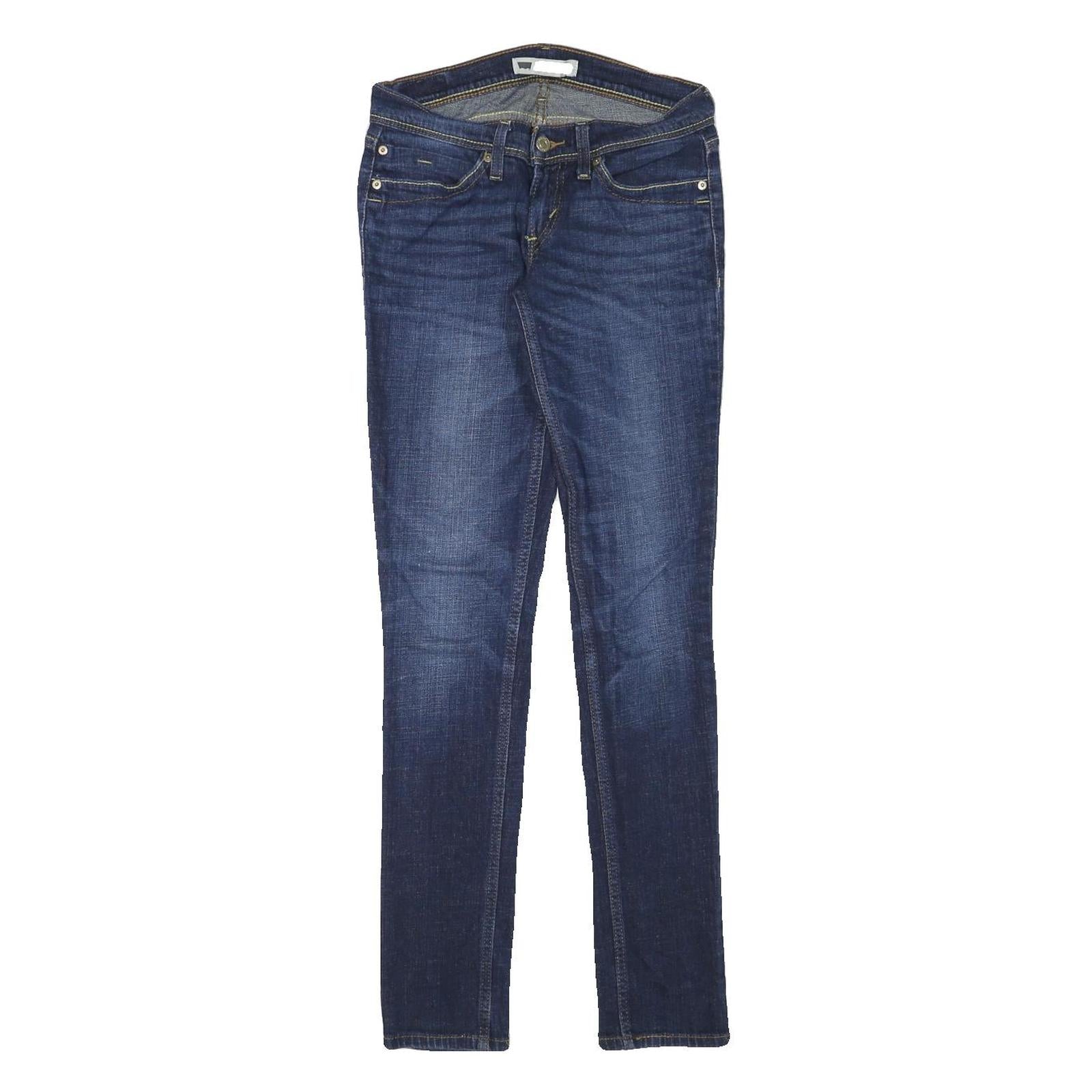 LEVI'S Womens Jeans Blue Slim Skinny Denim Medium W26 L30 Stylish Stretch Refurbished - N/A refurbished available on Cerqular