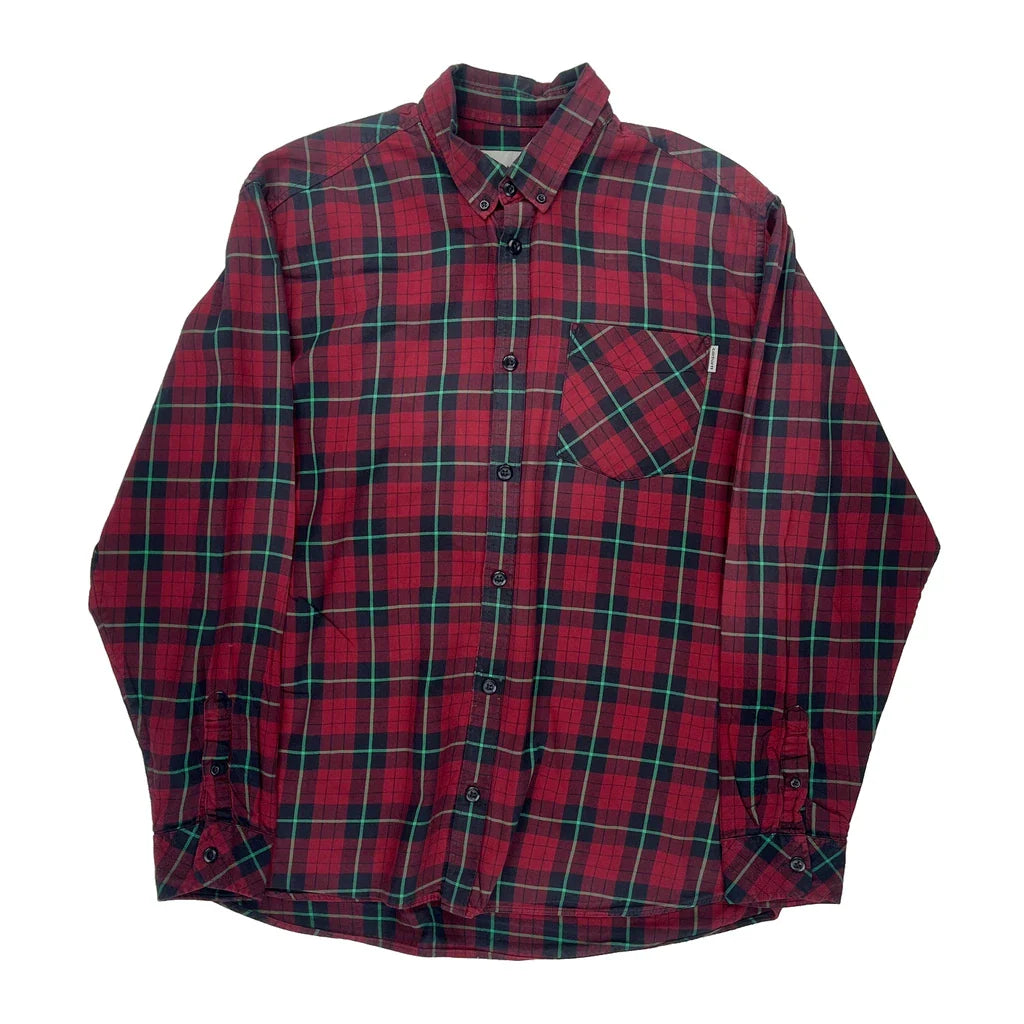 Buy Carhartt Checked Flannel Shirt - XL Green Cotton Refurbished - $46.89 Carhartt Checked Flannel Shirt - XL Green Cotton Refurbished - Thrifted (note: this is a term often used to describe second- refurbished available on Cerqular