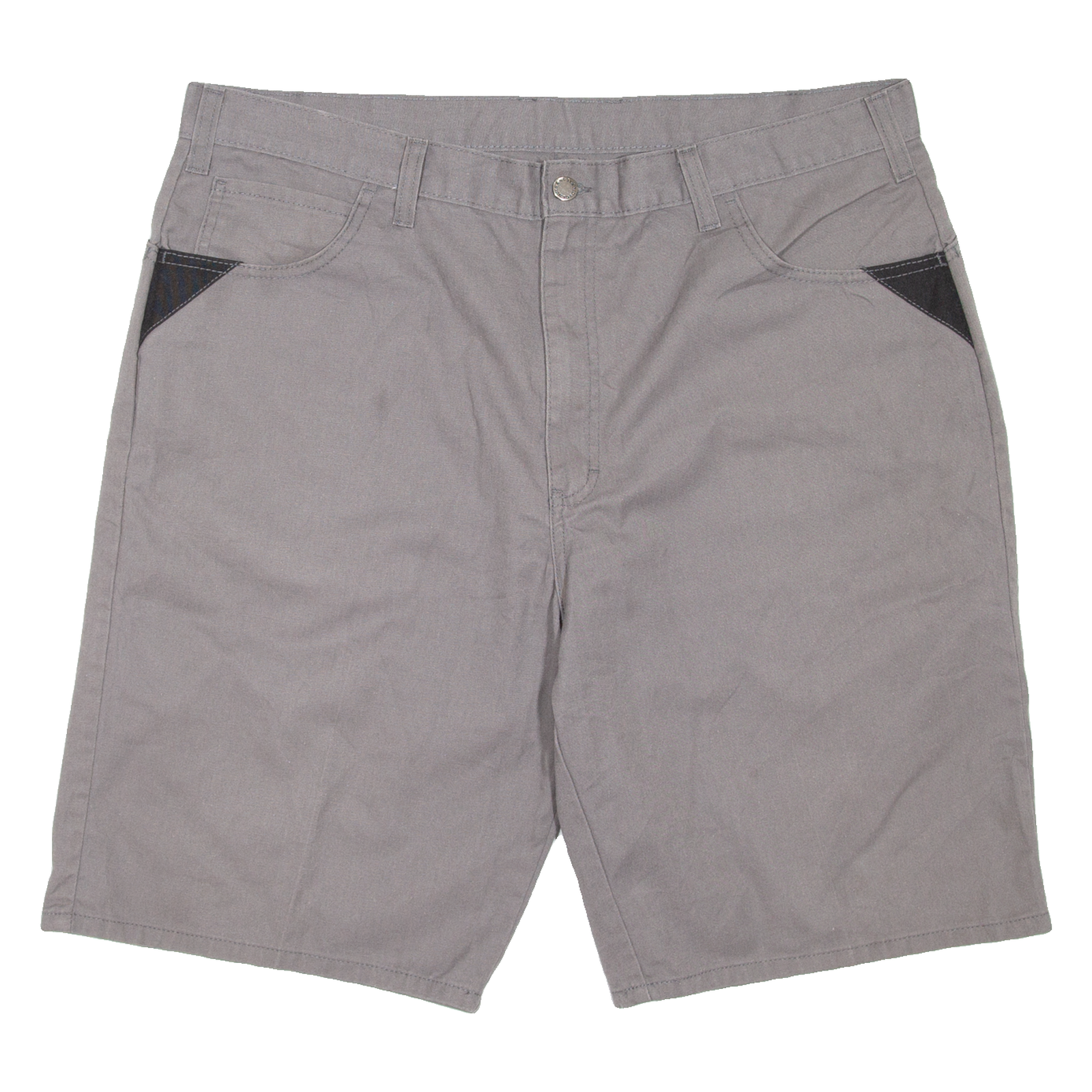 DICKIES Mens Workwear Shorts Grey XL W40 Refurbished - N/A refurbished available on Cerqular
