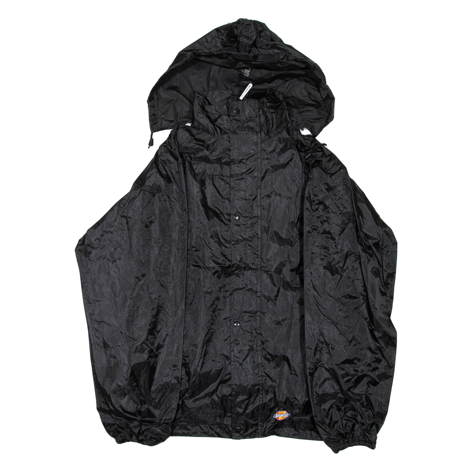 DICKIES Mens Rain Jacket Black Hooded L Refurbished - N/A refurbished available on Cerqular