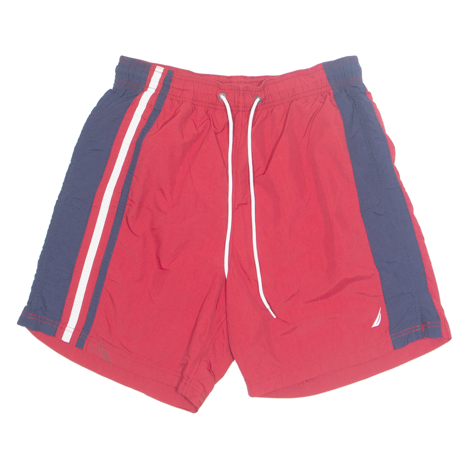NAUTICA Mesh Lined Mens Swimming Shorts Red M W28 Refurbished - N/A refurbished available on Cerqular
