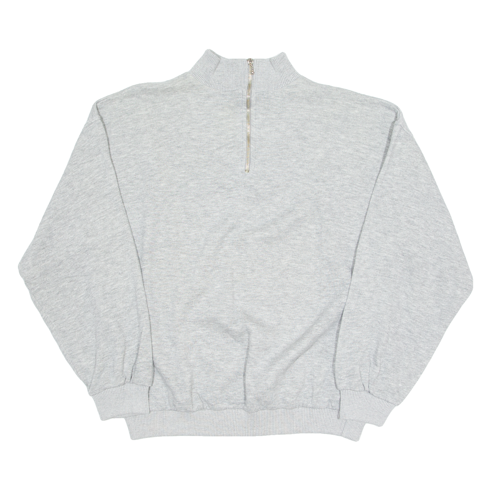 SWITCHER Mens Sweatshirt Grey 1/4 Zip L Refurbished - N/A refurbished available on Cerqular