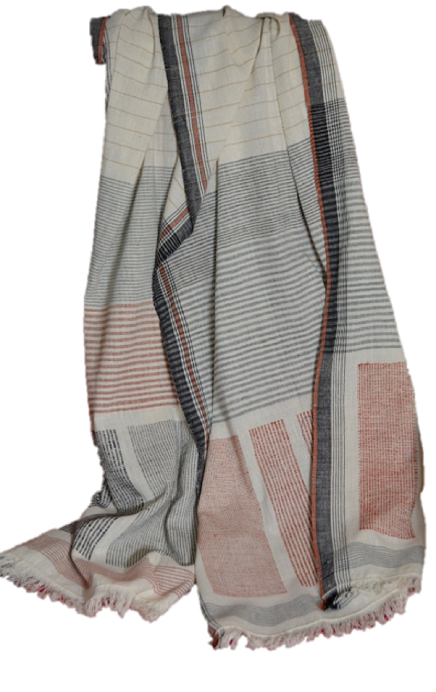Handwoven Reversible Cotton Blanket Refurbished - N/A refurbished available on Cerqular