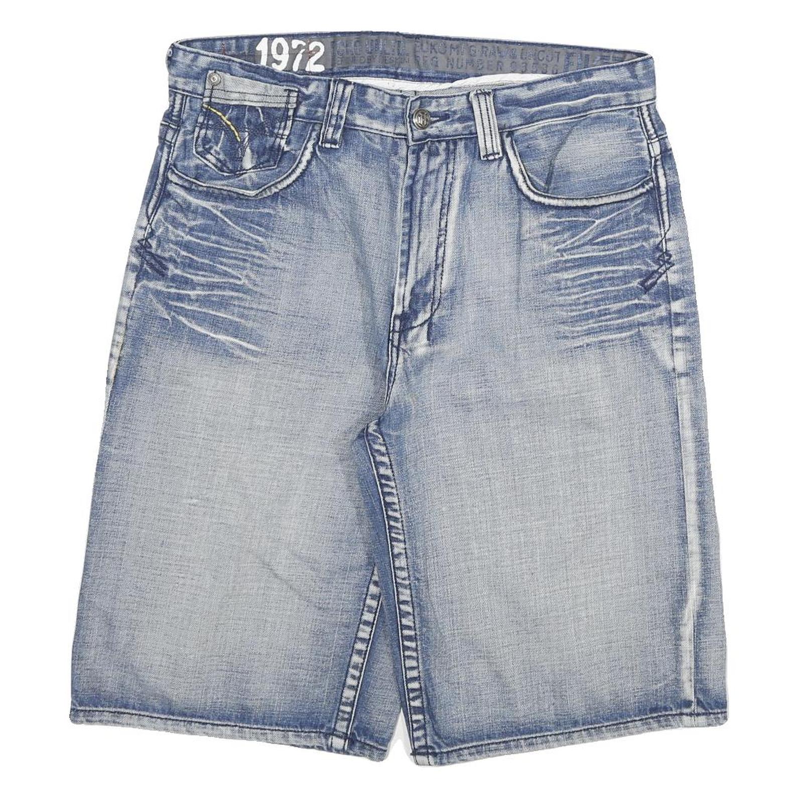 Buy ECKO UNLTD Mens Denim Light Blue Regular Fit Casual Shorts XL W34 Cotton Blend Refurbished - $35.09 ECKO UNLTD Mens Denim Light Blue Regular Fit Casual Shorts XL W34 Cotton Blend Refurbished - N/A refurbished available on Cerqular