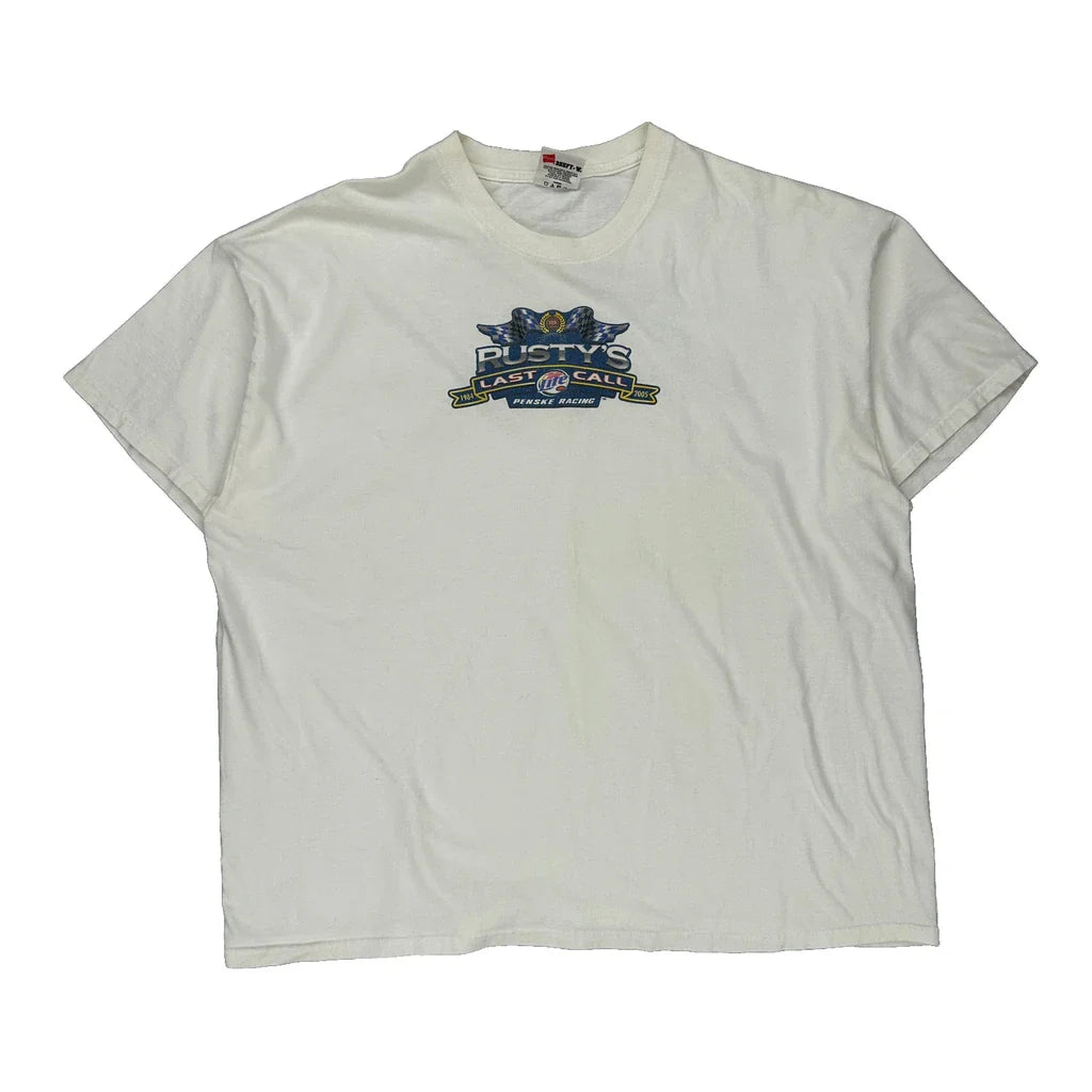 Buy Penske Racing Chase Authentics Nascar T-Shirt - 2XL White Cotton Refurbished - $20.09 Penske Racing Chase Authentics Nascar T-Shirt - 2XL White Cotton Refurbished - Thrifted (note: this is a term often used to describe second- refurbished available on Cerqular