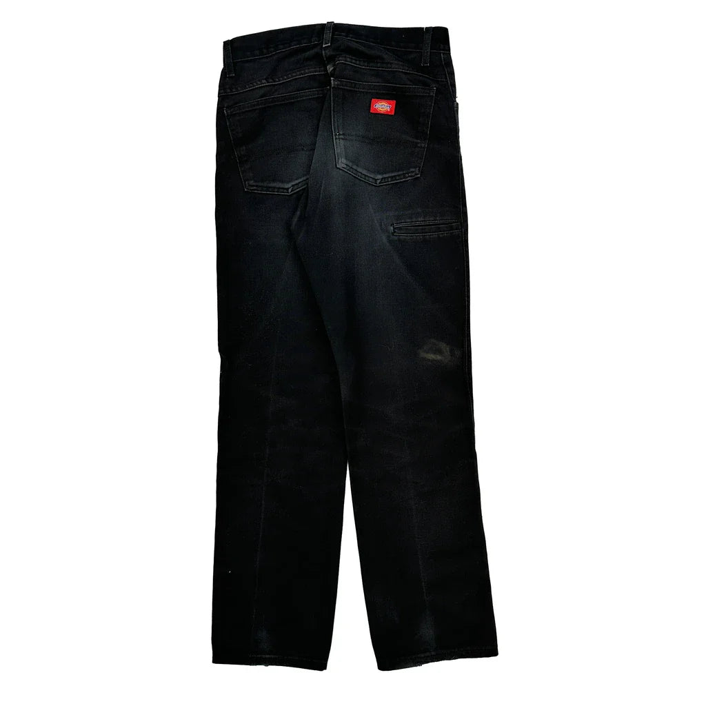 Buy Dickies Carpenter Trousers - 29W UK 10 Black Cotton Refurbished - $22.77 Dickies Carpenter Trousers - 29W UK 10 Black Cotton Refurbished - Thrifted (note: this is a term often used to describe second- refurbished available on Cerqular