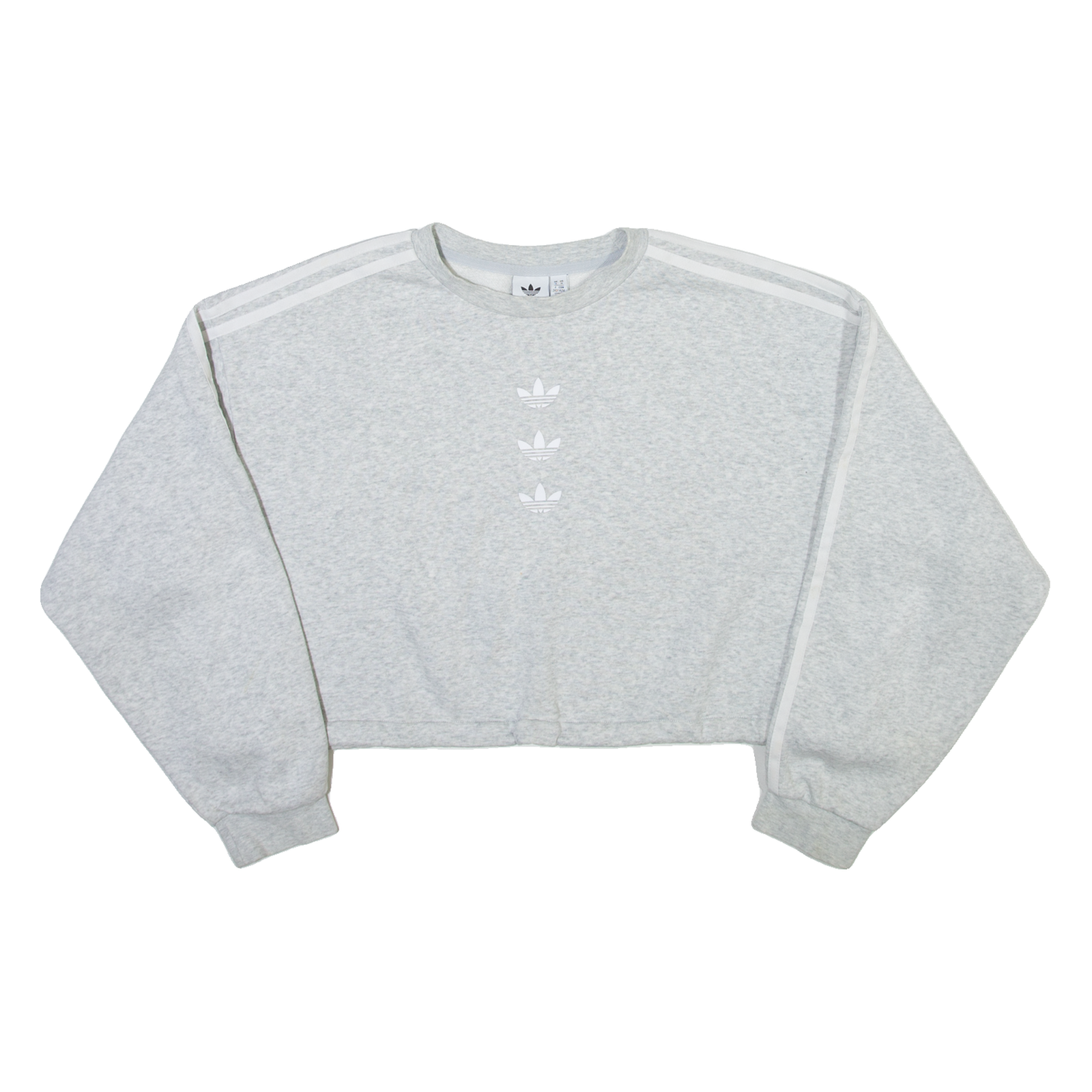 ADIDAS ORIGINALS Womens Sweatshirt Grey Crew Neck UK 14 Refurbished - N/A refurbished available on Cerqular