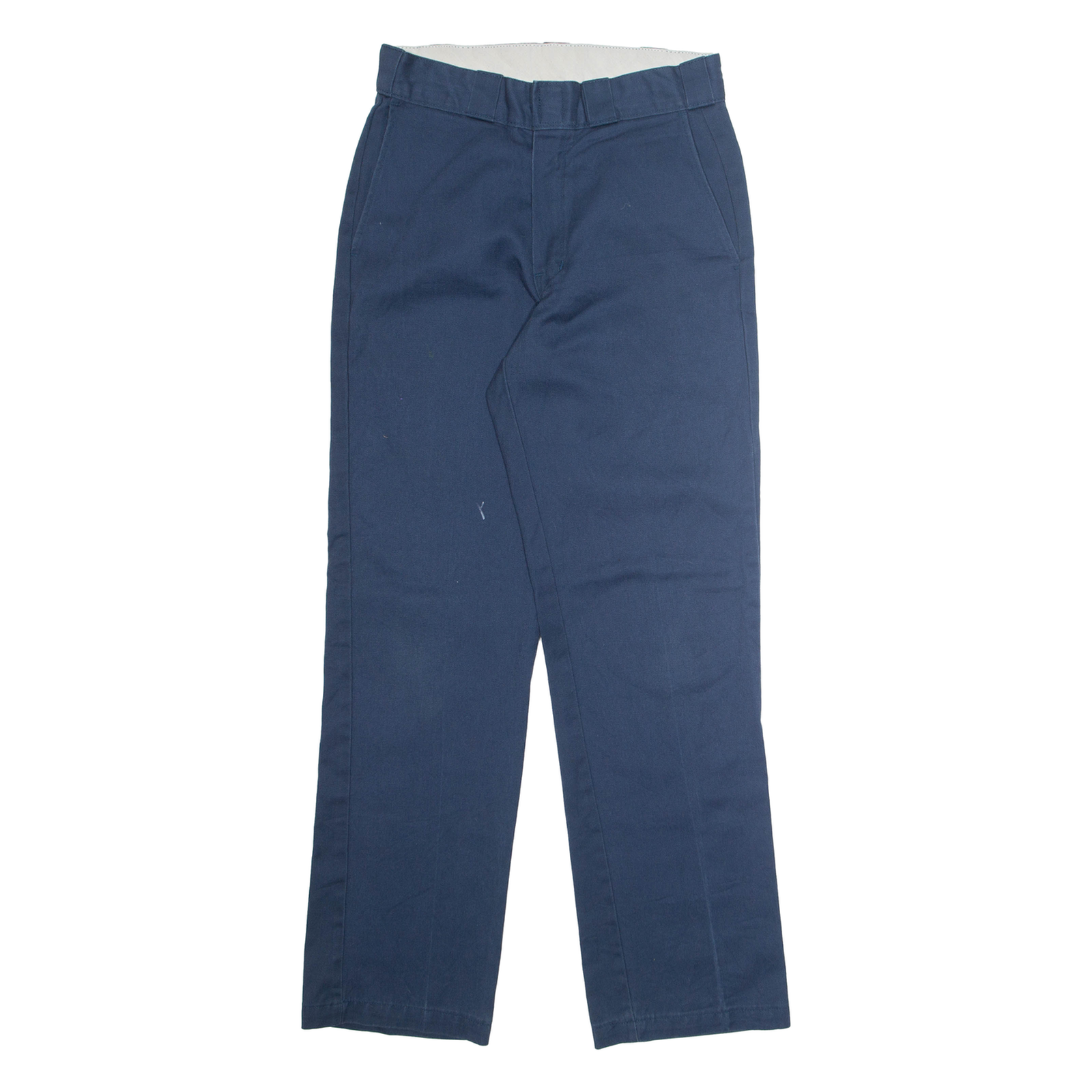 DICKIES Chino Mens Trousers Blue Regular Straight W38 L31 Refurbished - N/A refurbished available on Cerqular