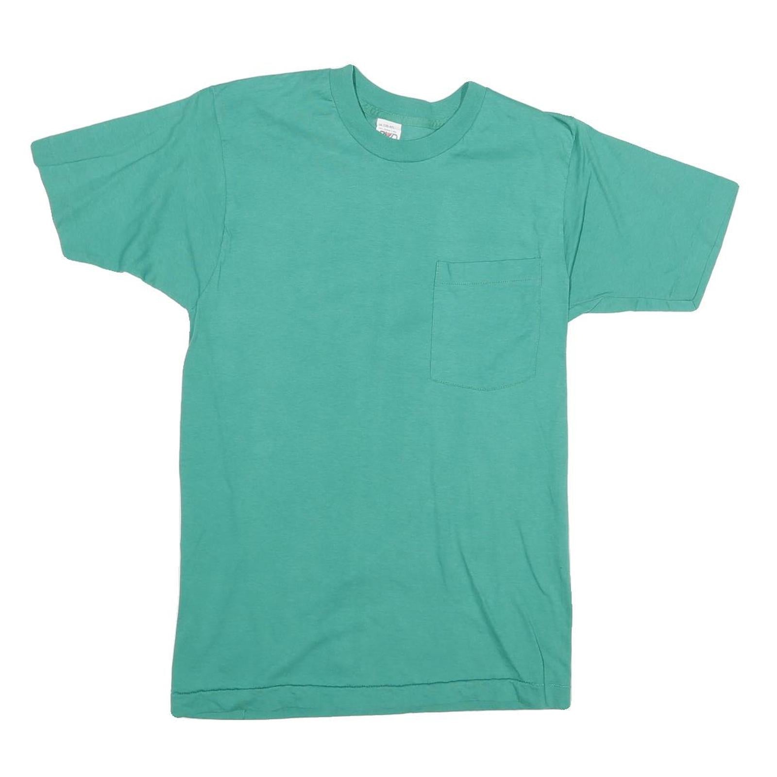 BVD Womens Green T-Shirt M Short Sleeve Crew Neck Plain Cotton Blend Casual Refurbished - N/A refurbished available on Cerqular