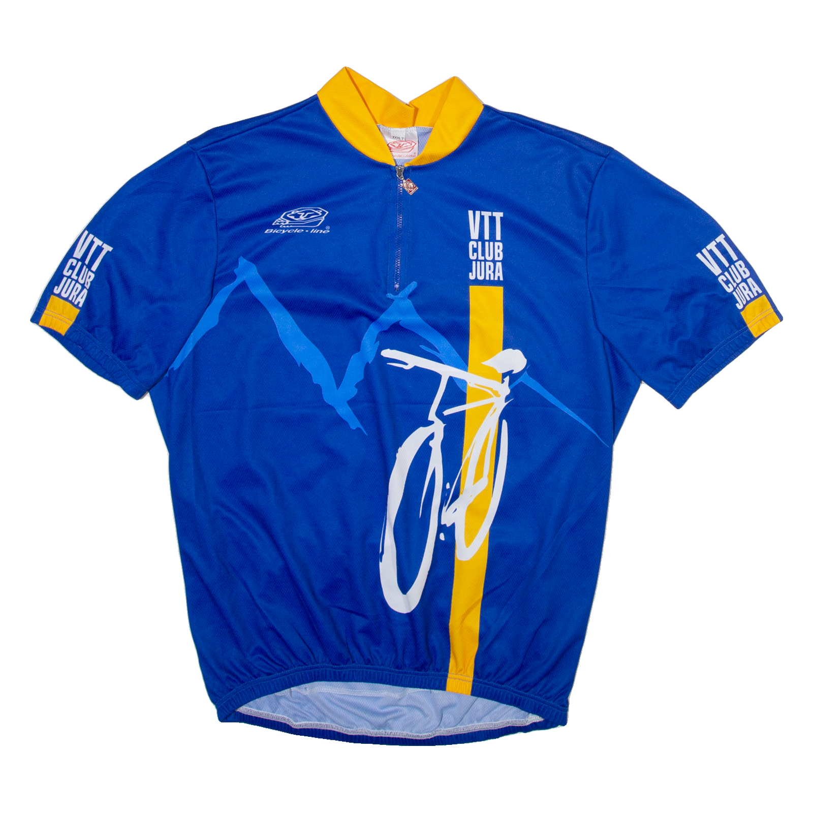 BICYCLE LINE Mens Jersey Blue 1/4 Zip 3XL Refurbished - N/A refurbished available on Cerqular