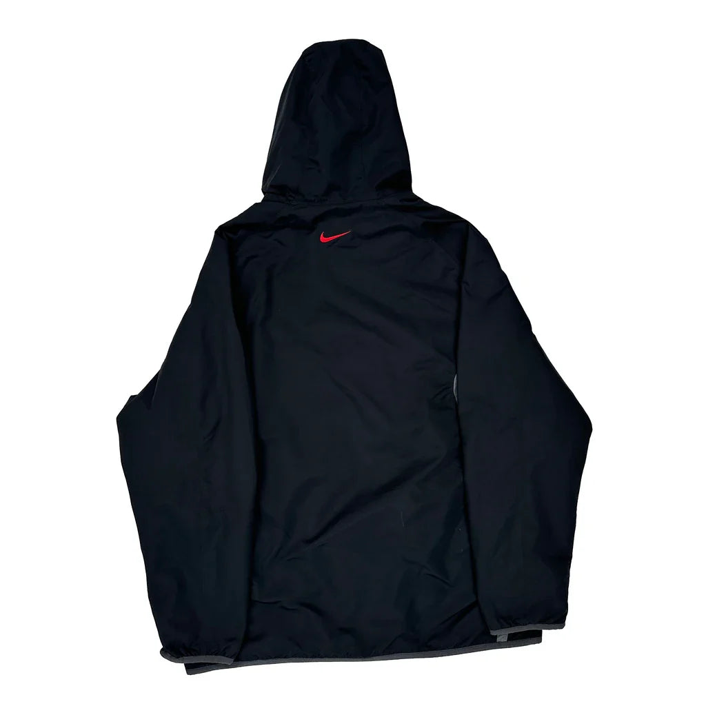 Nike Windbreaker - XL Grey Polyester Refurbished - Thrifted (note: this is a term often used to describe second- refurbished available on Cerqular