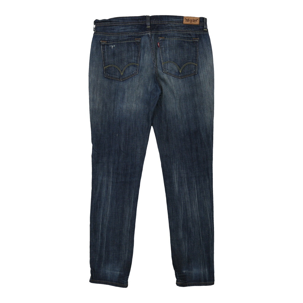 686 Levis Slim Jeans - 36W 33L Blue Cotton Refurbished - Thrifted (note: this is a term often used to describe second- refurbished available on Cerqular