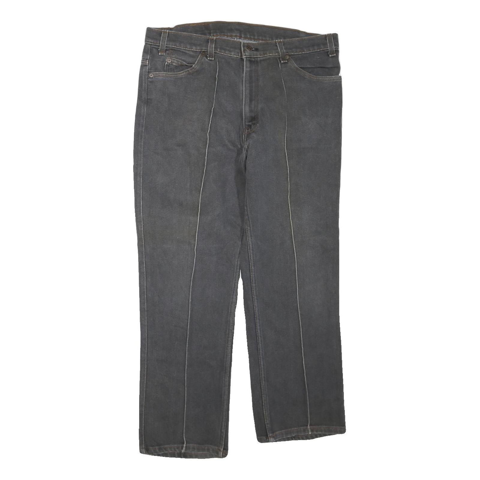 LEVI'S 509 Mens Jeans Black Regular Straight Denim Medium W38 L25 Cotton Blend Refurbished - N/A refurbished available on Cerqular