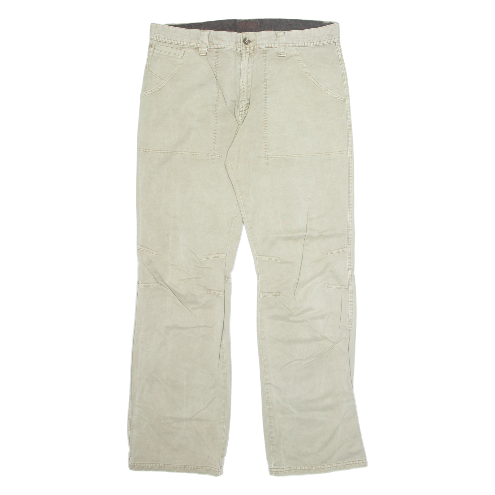 S.OLIVER Outdoor Mens Trousers Beige Regular Straight W36 L33 Refurbished - N/A refurbished available on Cerqular
