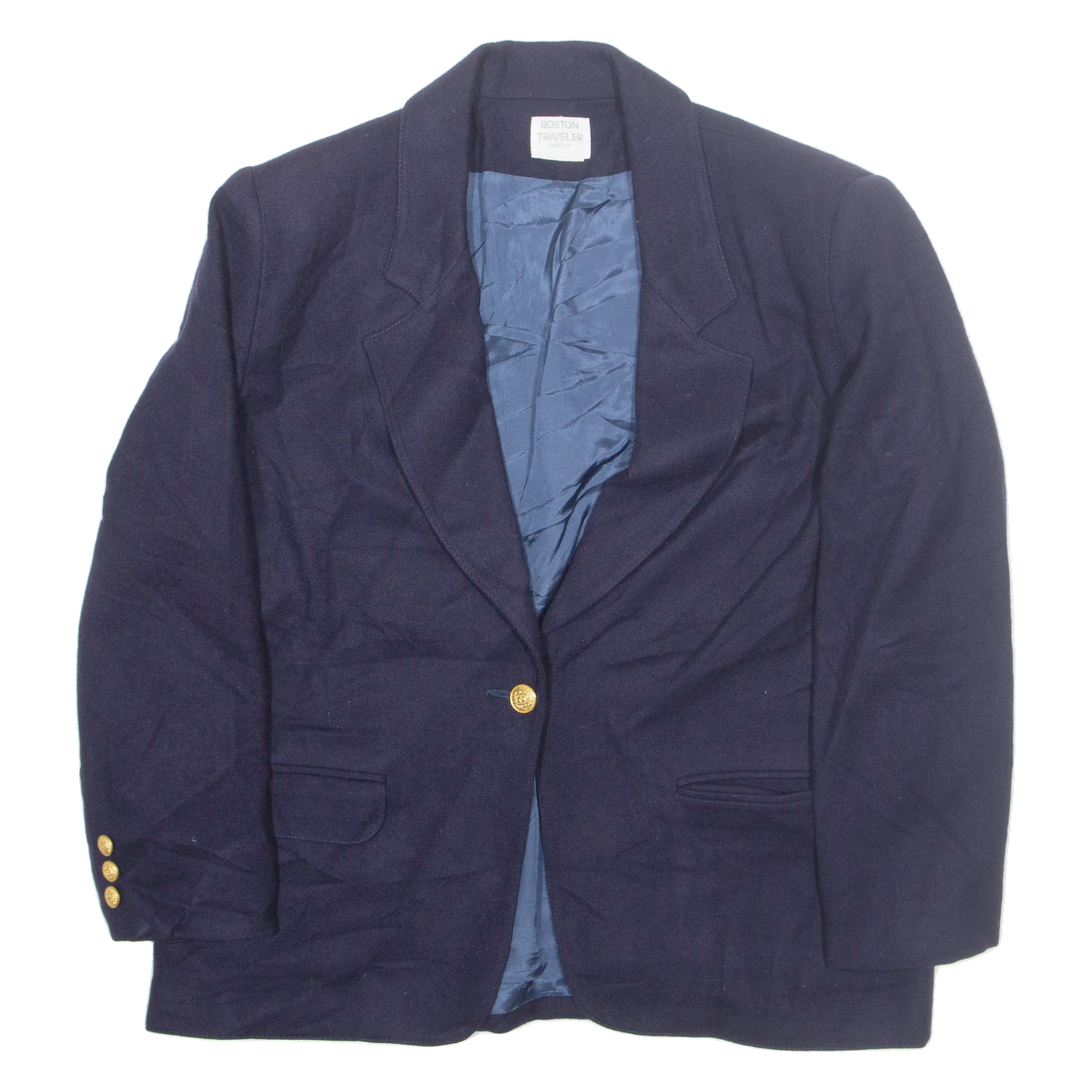 Buy BOSTON TRAVELER Womens Blazer Jacket Blue Wool M Refurbished - $46.79 BOSTON TRAVELER Womens Blazer Jacket Blue Wool M Refurbished - N/A refurbished available on Cerqular