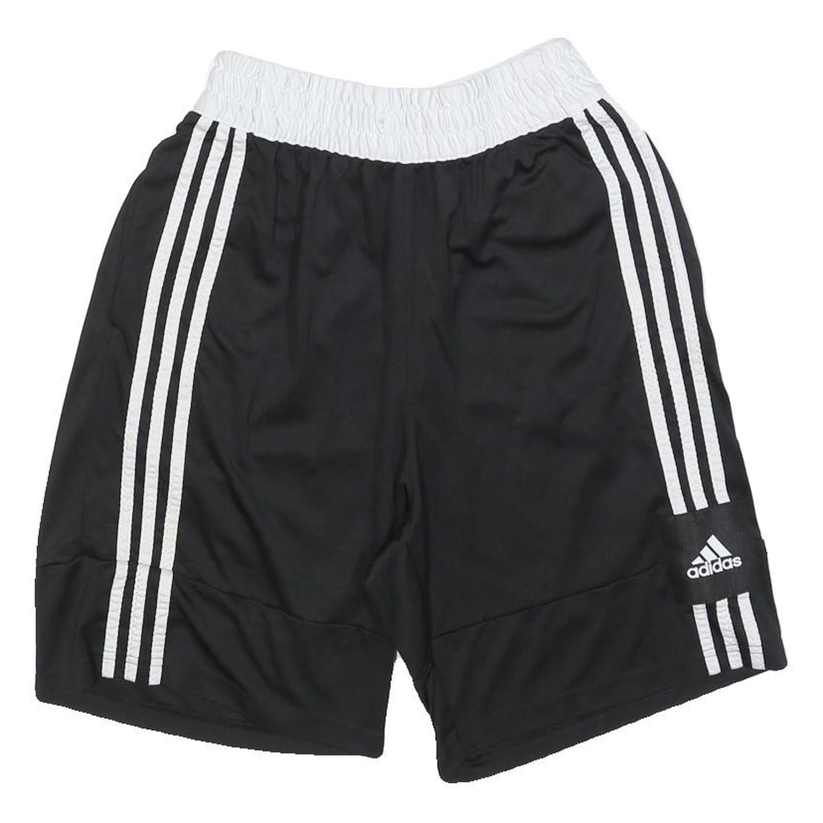 Buy ADIDAS Mens Black Casual Sports Shorts M W26 Three Stripe Logo Refurbished - $25.99 ADIDAS Mens Black Casual Sports Shorts M W26 Three Stripe Logo Refurbished - N/A refurbished available on Cerqular