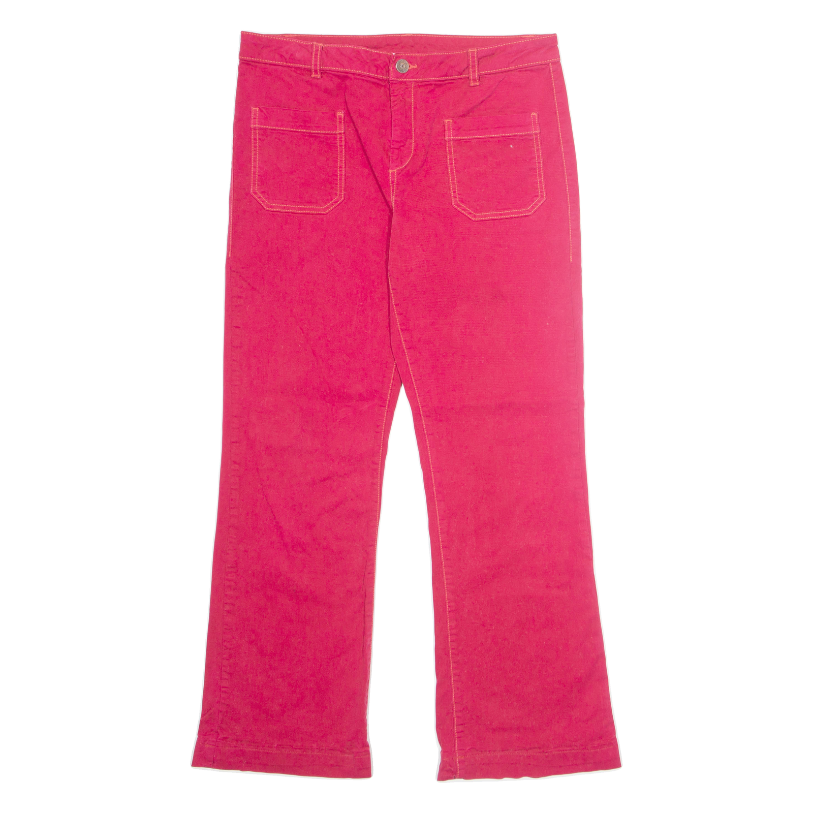 Womens Trousers Pink Regular Bootcut W32 L27 Refurbished - N/A refurbished available on Cerqular