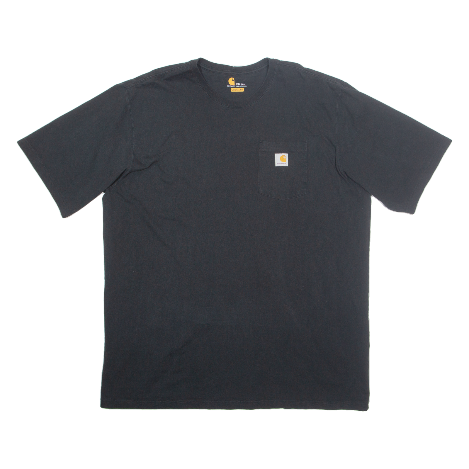 CARHARTT Mens T-Shirt Black 2XL Refurbished - N/A refurbished available on Cerqular