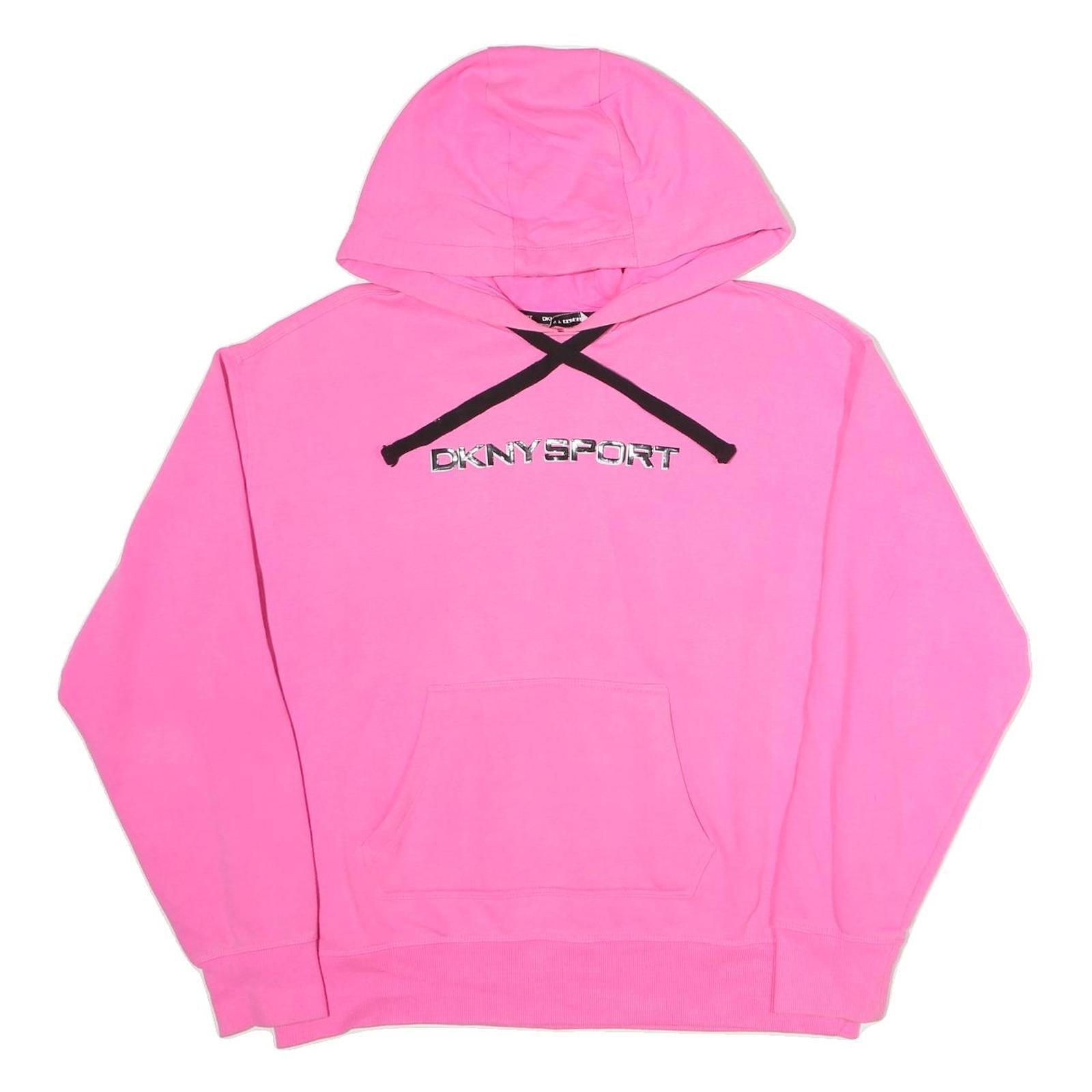DKNY Womens Pink Hoodie M DKNY Sport Casual Cotton Jumper Sweatshirt Refurbished - N/A refurbished available on Cerqular