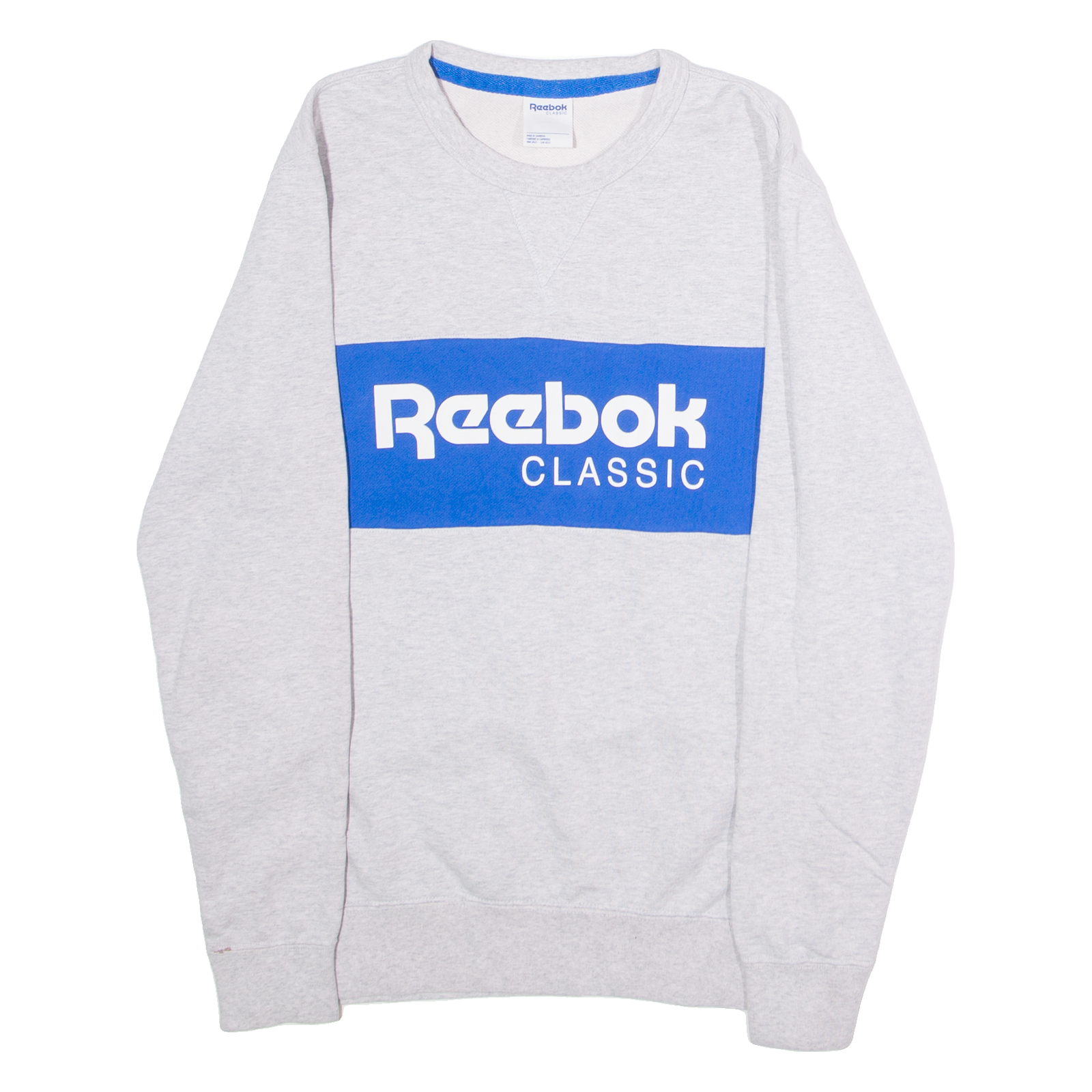Buy REEBOK Mens Sweatshirt Grey Crew Neck S Refurbished - $25.99 REEBOK Mens Sweatshirt Grey Crew Neck S Refurbished - N/A refurbished available on Cerqular
