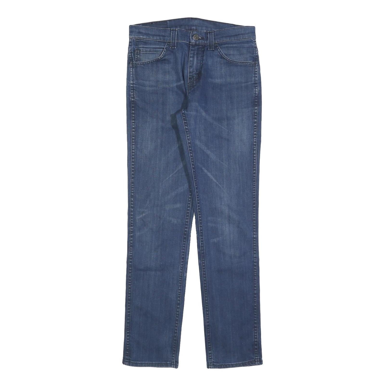 LEVI'S 511 Slim Mens Jeans Blue Slim Skinny Denim Medium W29 L32 Zip Closure Refurbished - N/A refurbished available on Cerqular