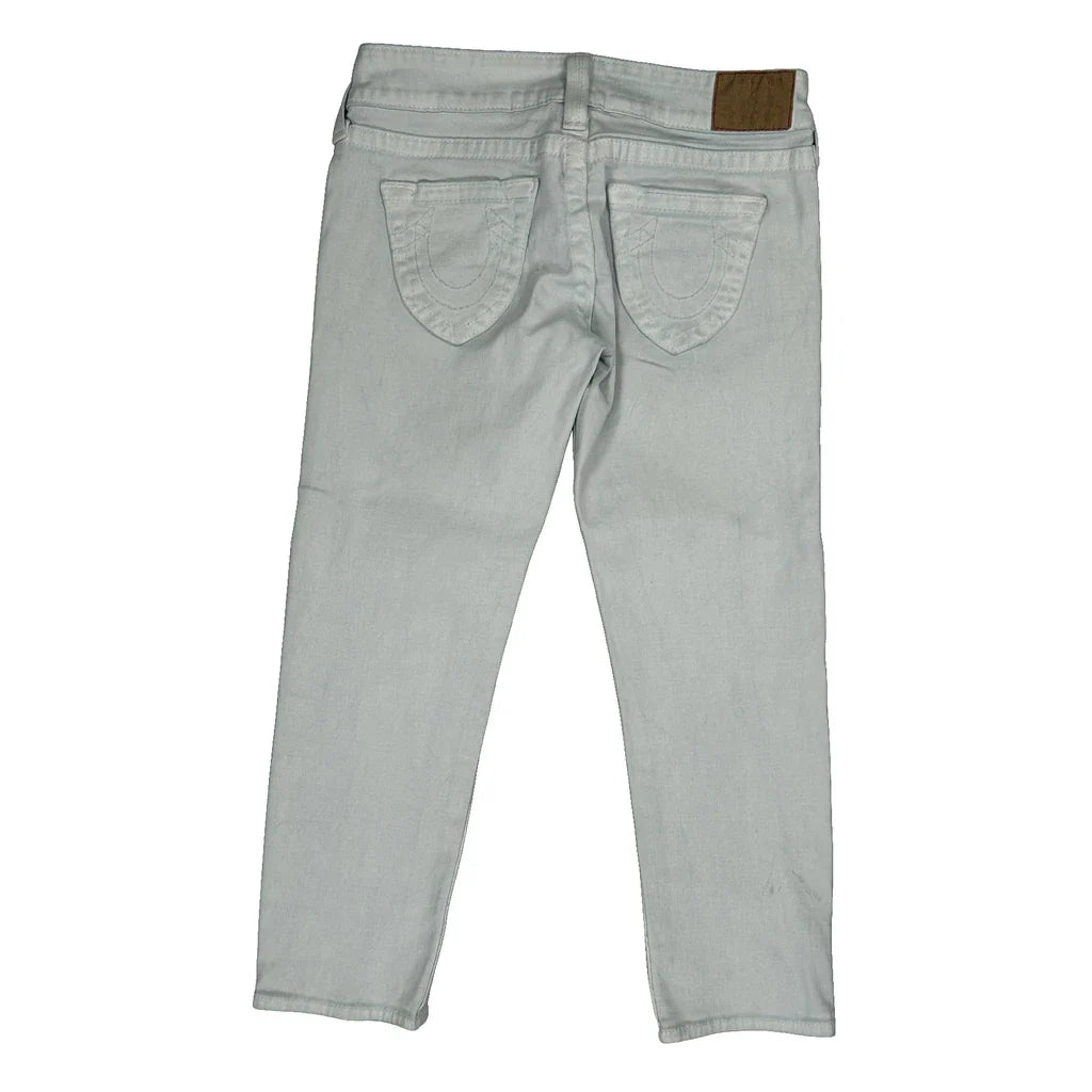 Buy True Religion Skinny Jeans - 28W UK 6 Light Wash Cotton Refurbished - $53.59 True Religion Skinny Jeans - 28W UK 6 Light Wash Cotton Refurbished - Thrifted (note: this is a term often used to describe second- refurbished available on Cerqular