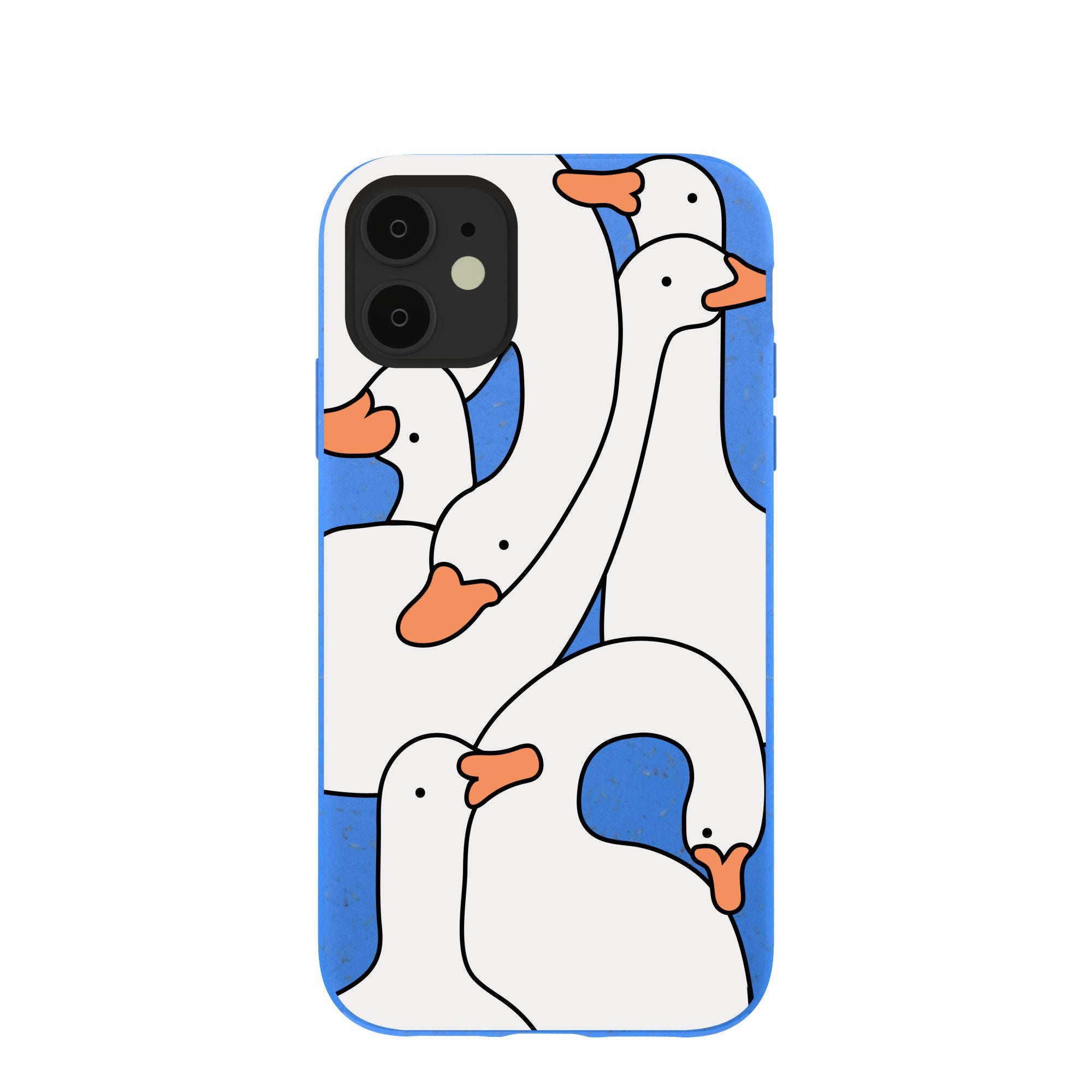 Electric Blue Silly Goose iPhone 11 Case Refurbished - Pela Case refurbished available on Cerqular