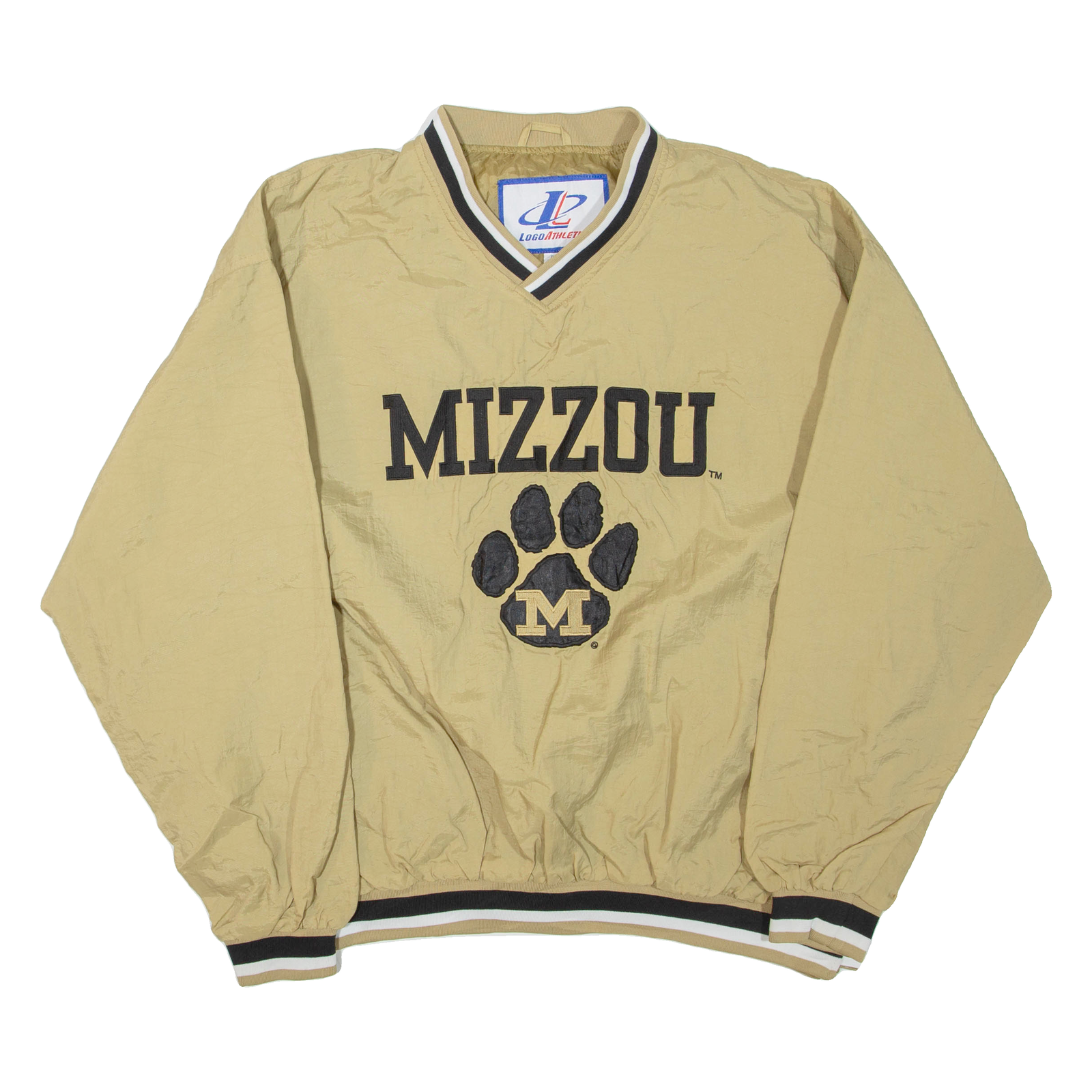 Mizzou Mens Pullover Jacket Beige USA XL Refurbished - N/A refurbished available on Cerqular