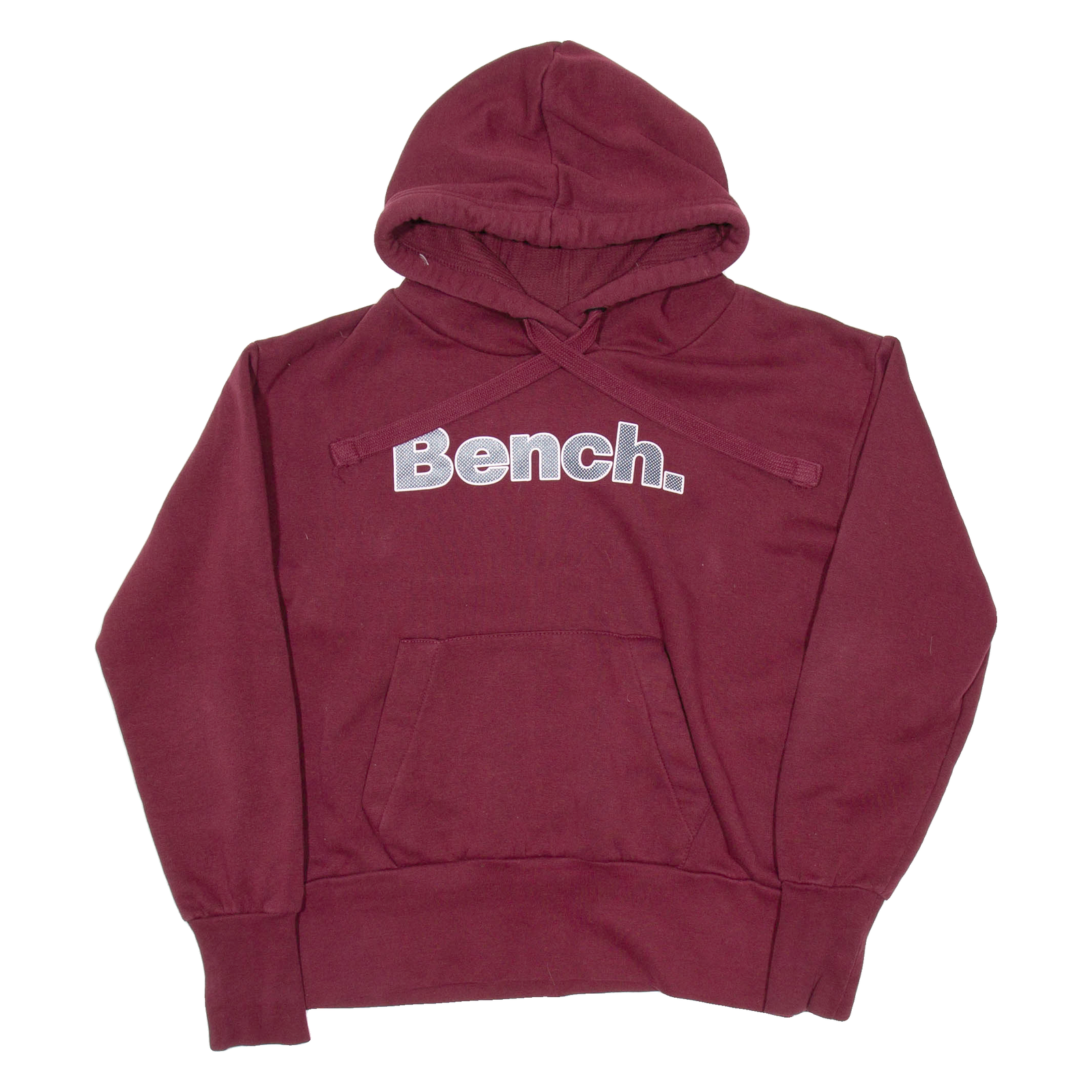 BENCH Womens Maroon Hoodie UK 14 Refurbished - N/A refurbished available on Cerqular
