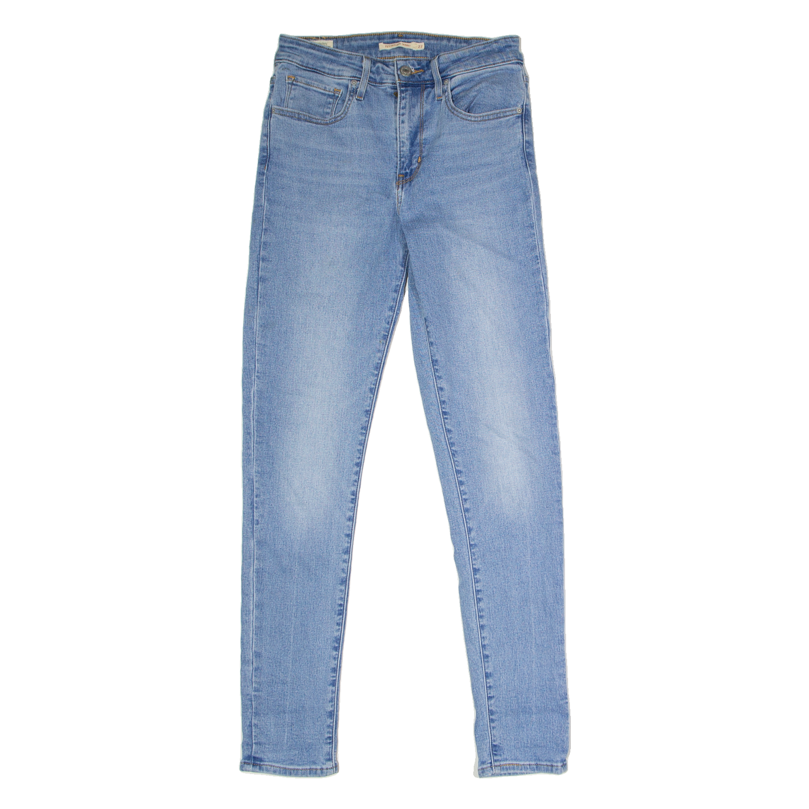 LEVI'S 721 High Rise Womens Jeans Blue Regular Skinny Stone Wash W27 L30 Refurbished - N/A refurbished available on Cerqular