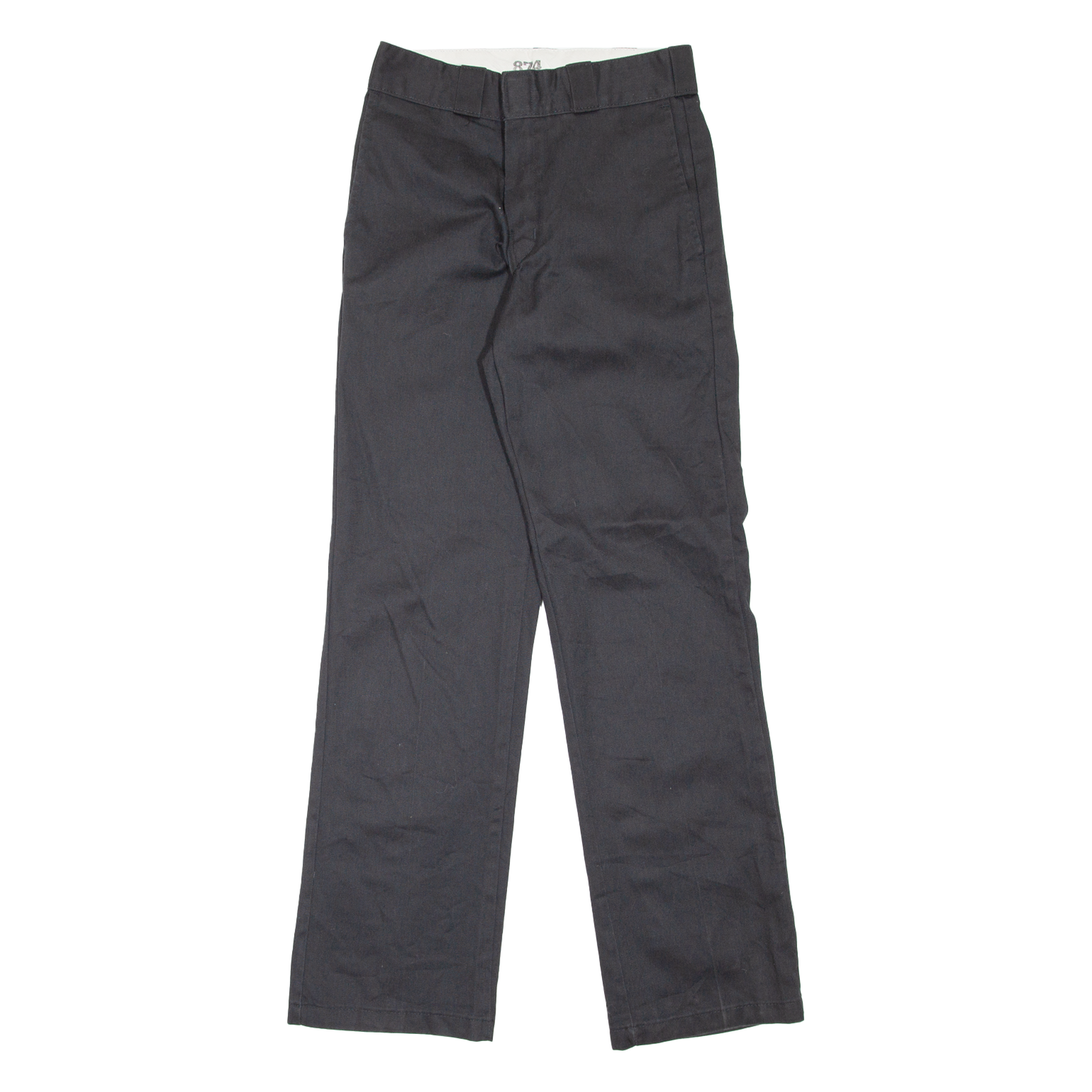 DICKIES 874 Workwear Mens Trousers Black Regular Straight W27 L31 Refurbished - N/A refurbished available on Cerqular