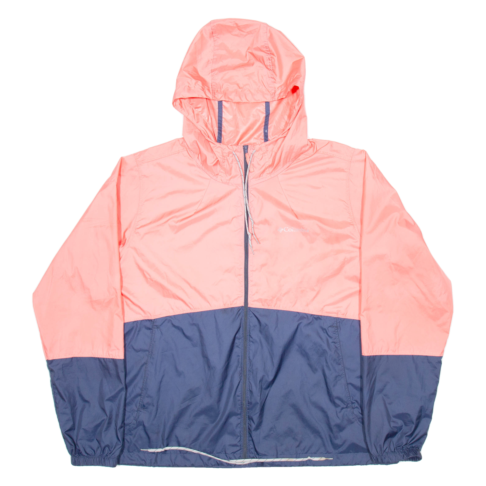 COLUMBIA Womens Rain Jacket Pink Hooded XL Refurbished - N/A refurbished available on Cerqular