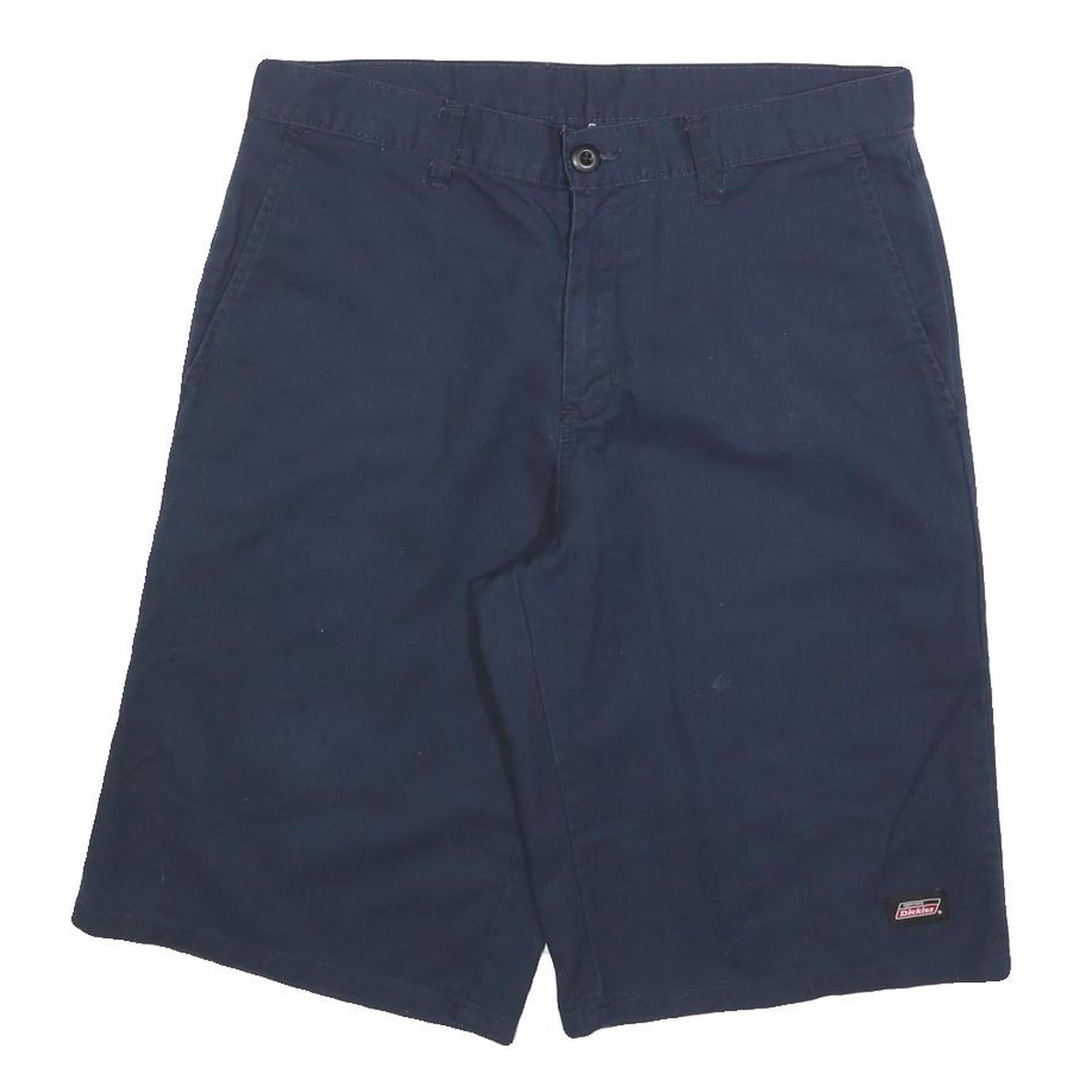 DICKIES Mens Shorts Blue Casual Cotton Blend M W32 Workwear Durable Refurbished - N/A refurbished available on Cerqular