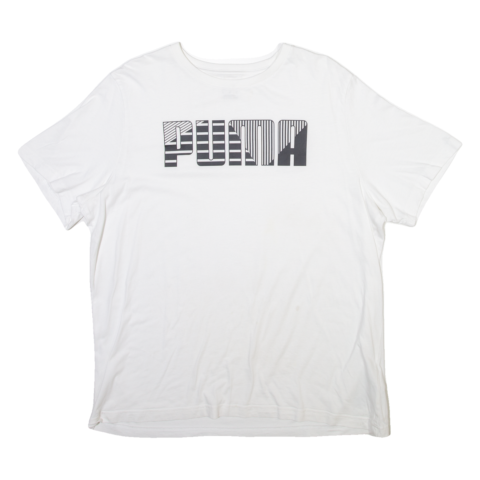 PUMA Mens T-Shirt White XL Refurbished - N/A refurbished available on Cerqular