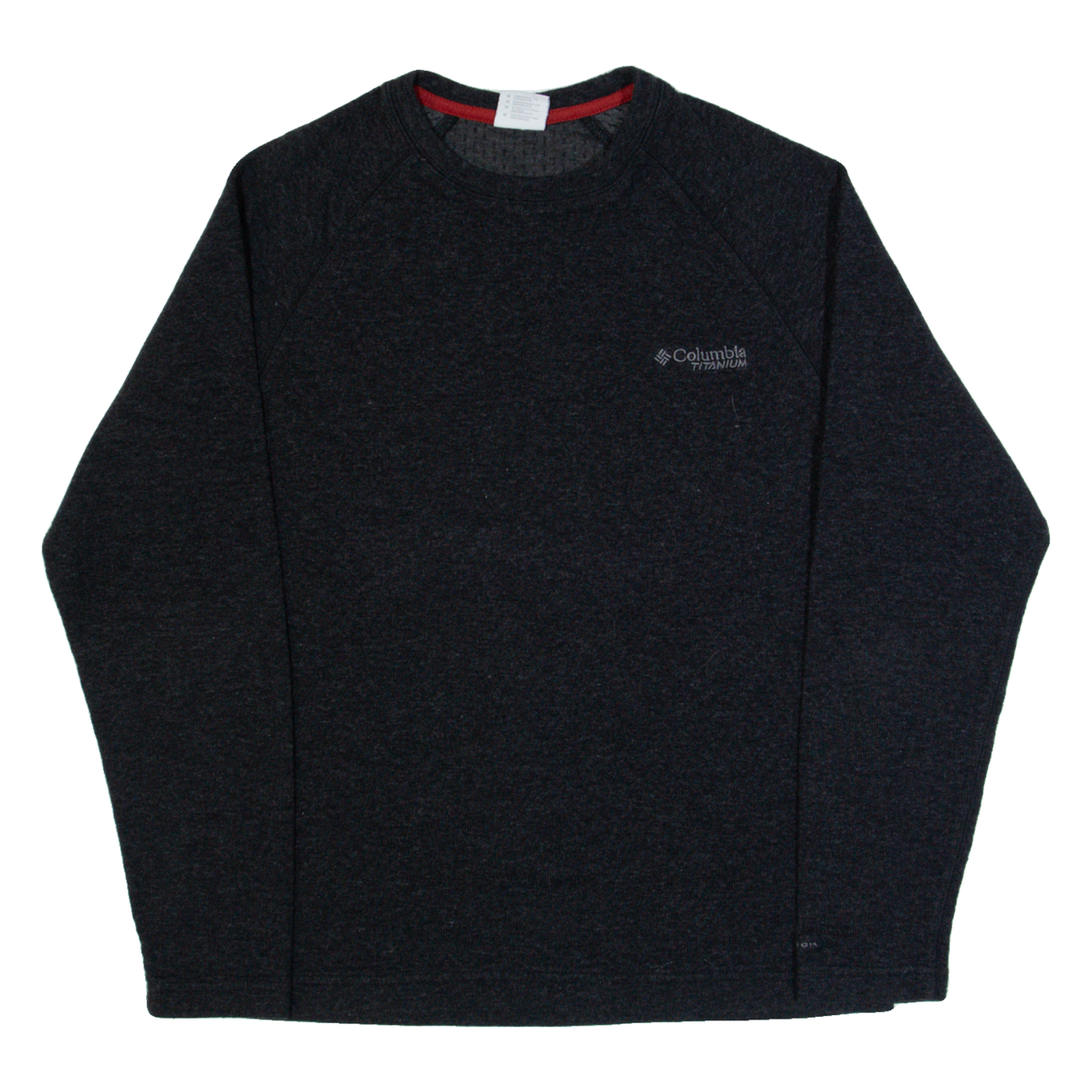 COLUMBIA Mens Jumper Grey Tight Knit Wool M Refurbished - N/A refurbished available on Cerqular