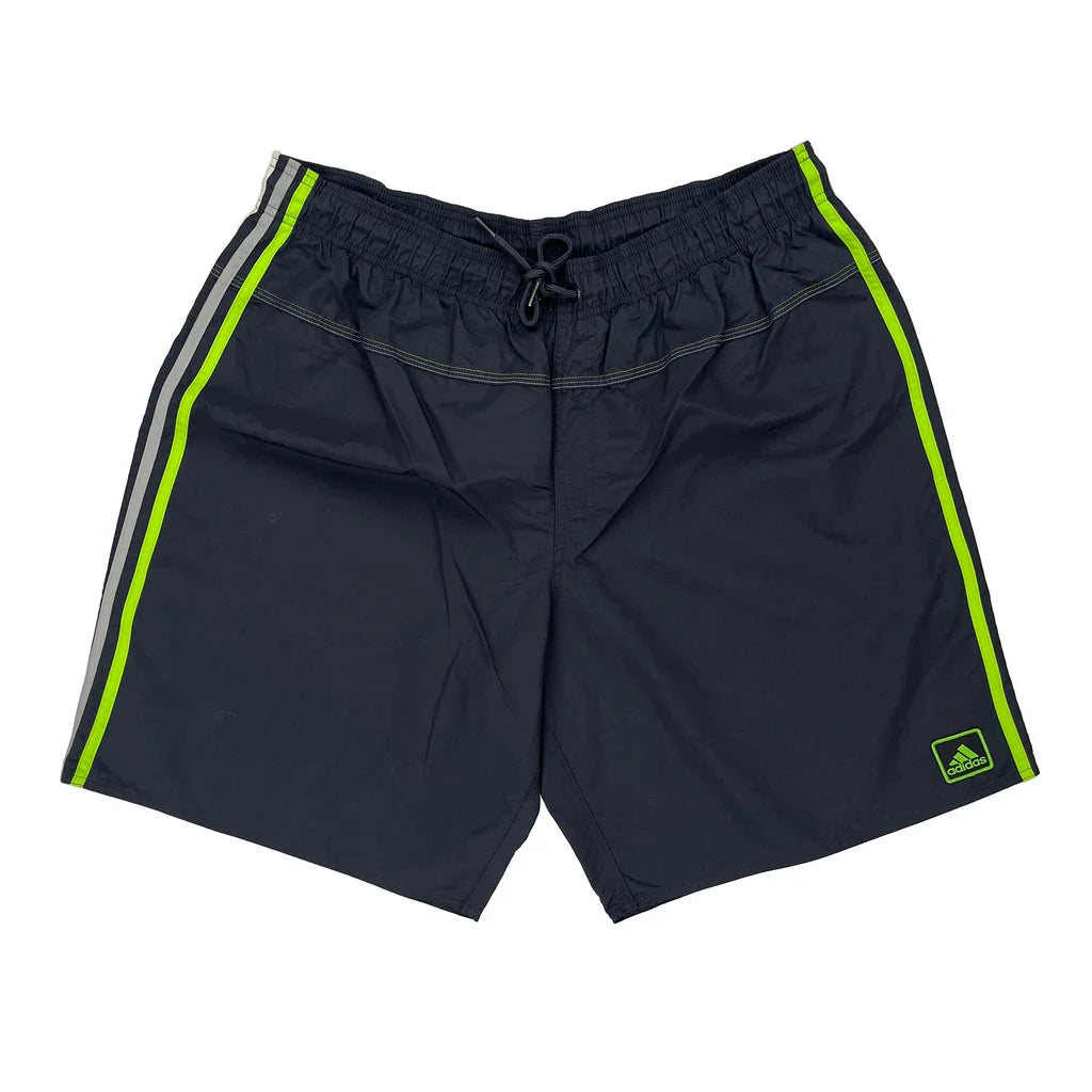 Adidas Sport Shorts - XL Green Polyester Refurbished - Thrifted (note: this is a term often used to describe second- refurbished available on Cerqular