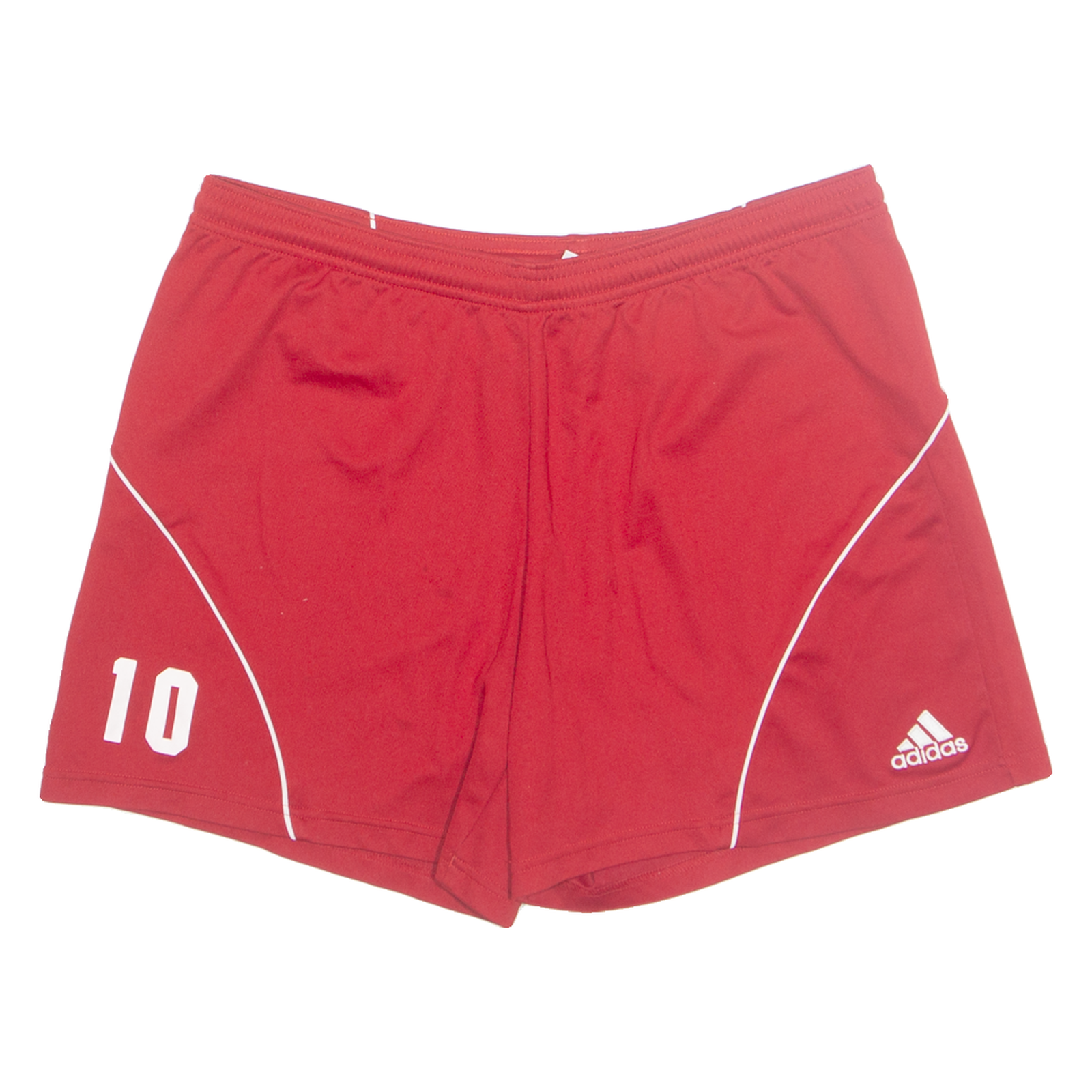 ADIDAS Womens Sports Shorts Red Relaxed M W32 Refurbished - N/A refurbished available on Cerqular