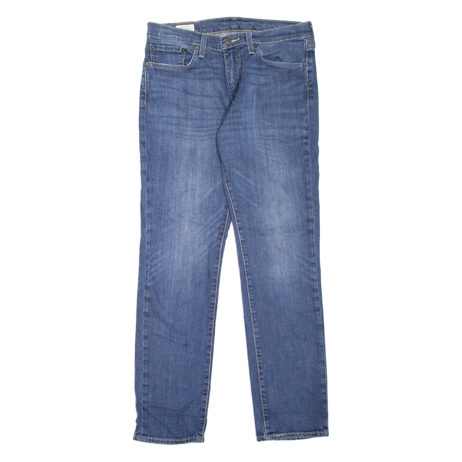 LEVI'S 511 BIG E Jeans Mens Blue Slim Straight Stone Wash W32 L32 Refurbished - N/A refurbished available on Cerqular
