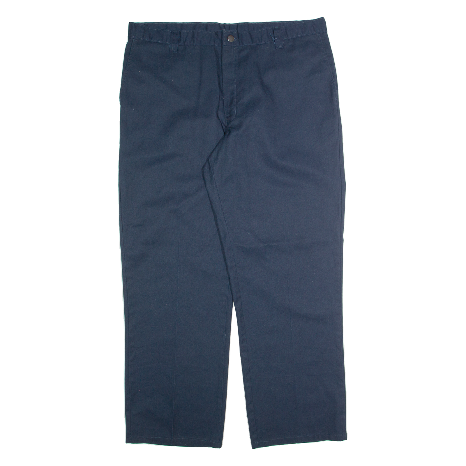 DICKIES Chino Mens Trousers Blue Regular Straight W40 L30 Refurbished - N/A refurbished available on Cerqular