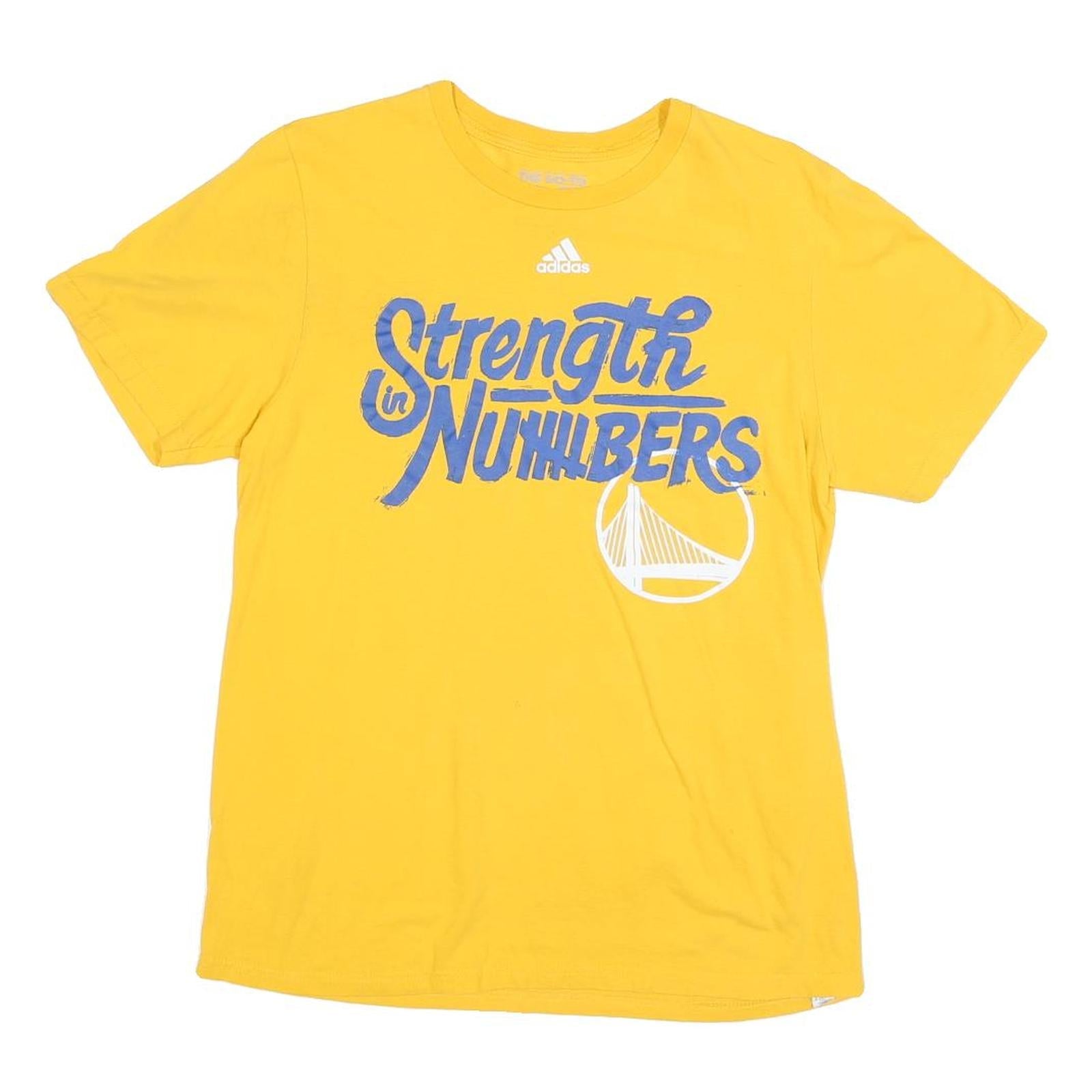 Buy ADIDAS Mens Yellow Strength In Numbers Graphic T-Shirt M Short Sleeve Crew Neck Refurbished - $18.19 ADIDAS Mens Yellow Strength In Numbers Graphic T-Shirt M Short Sleeve Crew Neck Refurbished - N/A refurbished available on Cerqular