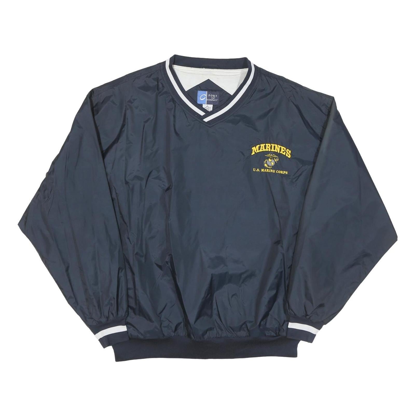 Buy PORT AND COMPANY Mens Navy Marines Nylon Jacket L Pullover Plain Lightweight Refurbished - $51.99 PORT AND COMPANY Mens Navy Marines Nylon Jacket L Pullover Plain Lightweight Refurbished - N/A refurbished available on Cerqular